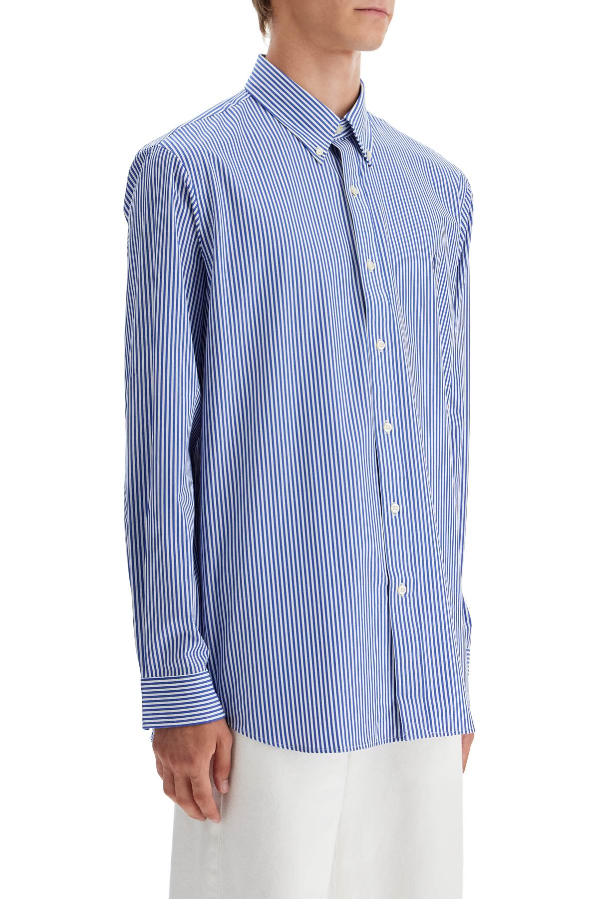 Polo Ralph Lauren 'Striped Stretch Poplin Shirt With