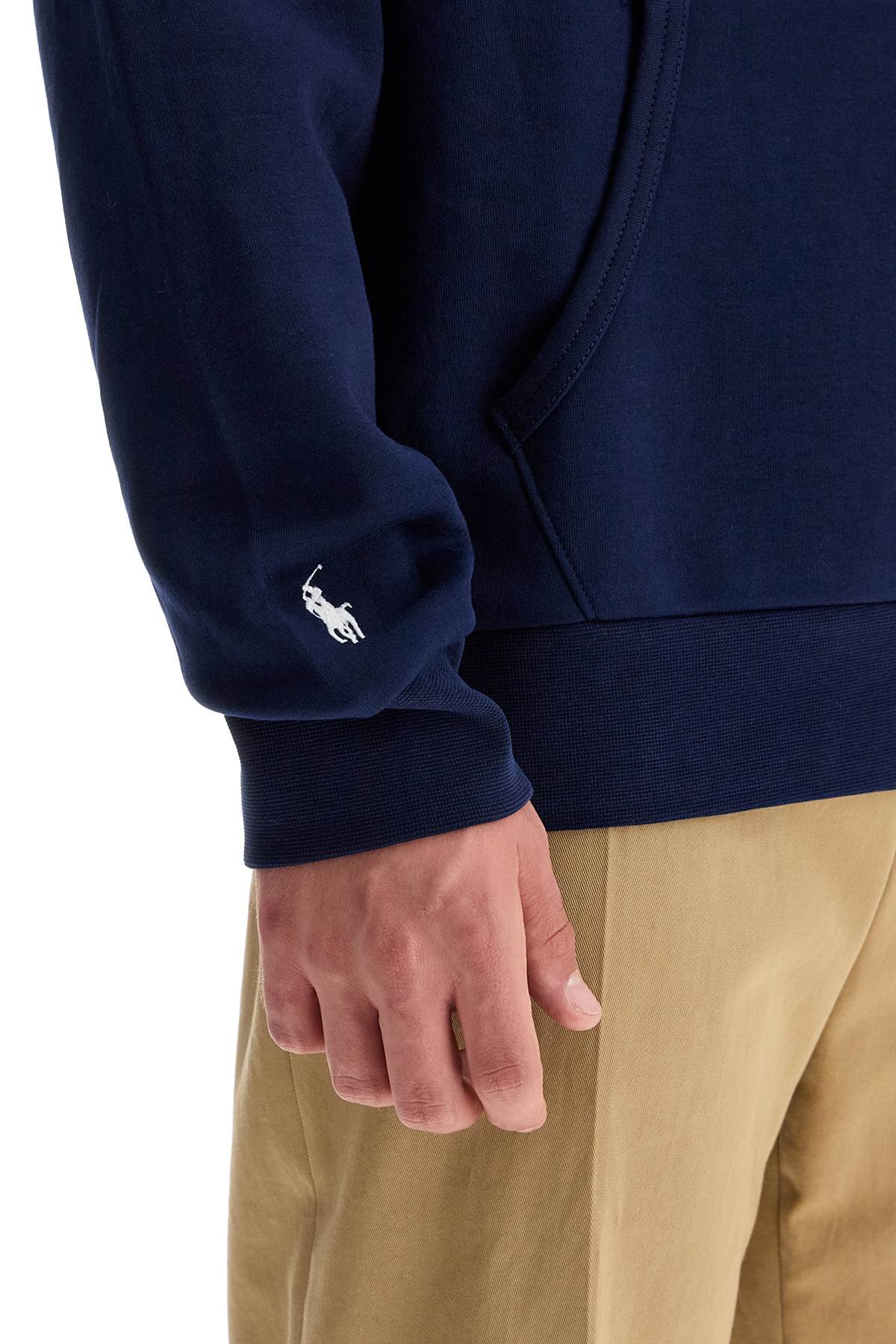 Polo Ralph Lauren Hooded Sweatshirt With Embroidered Logo Letter