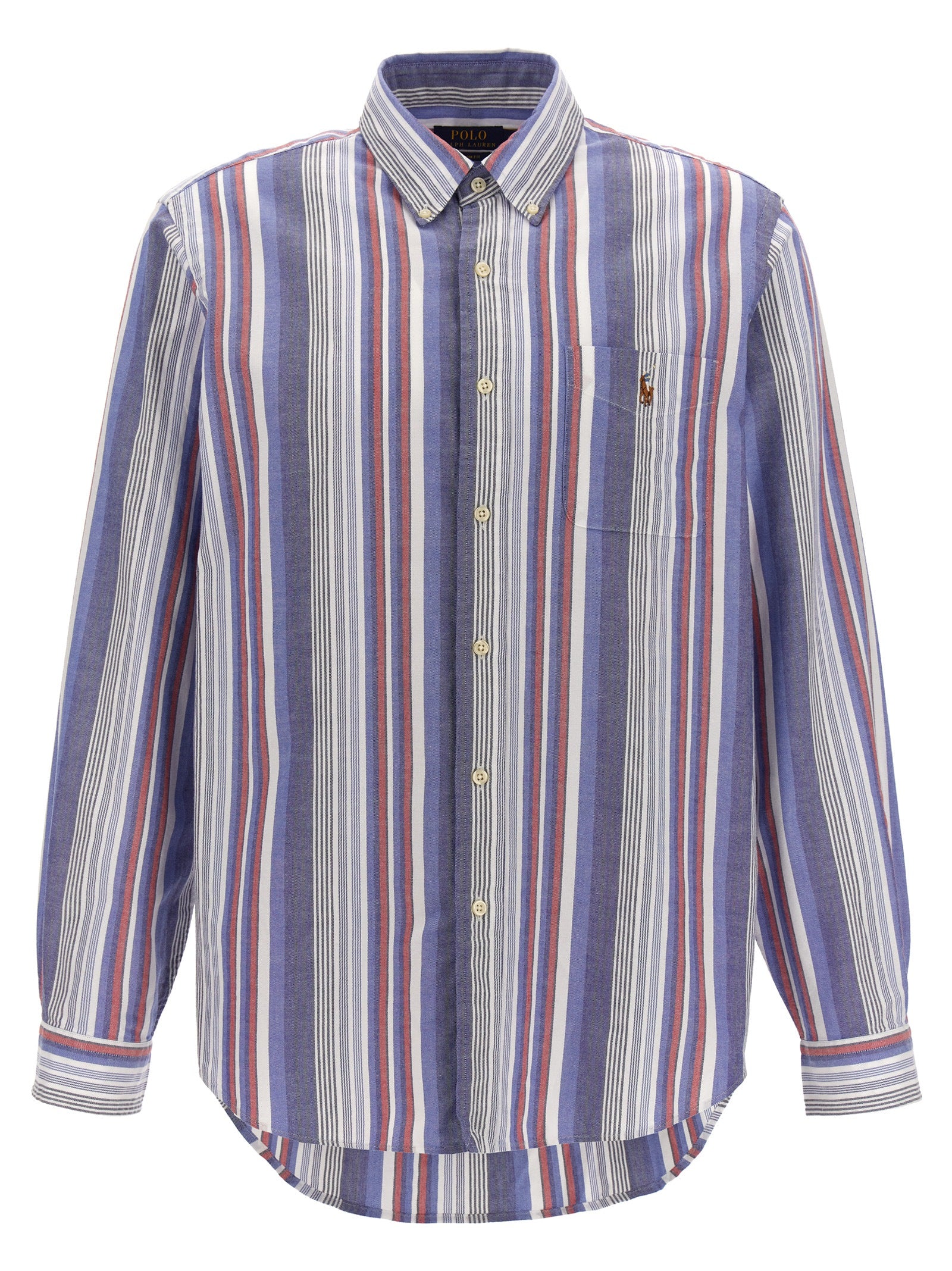 Polo Ralph Lauren Logo Embroidery Striped Shirt