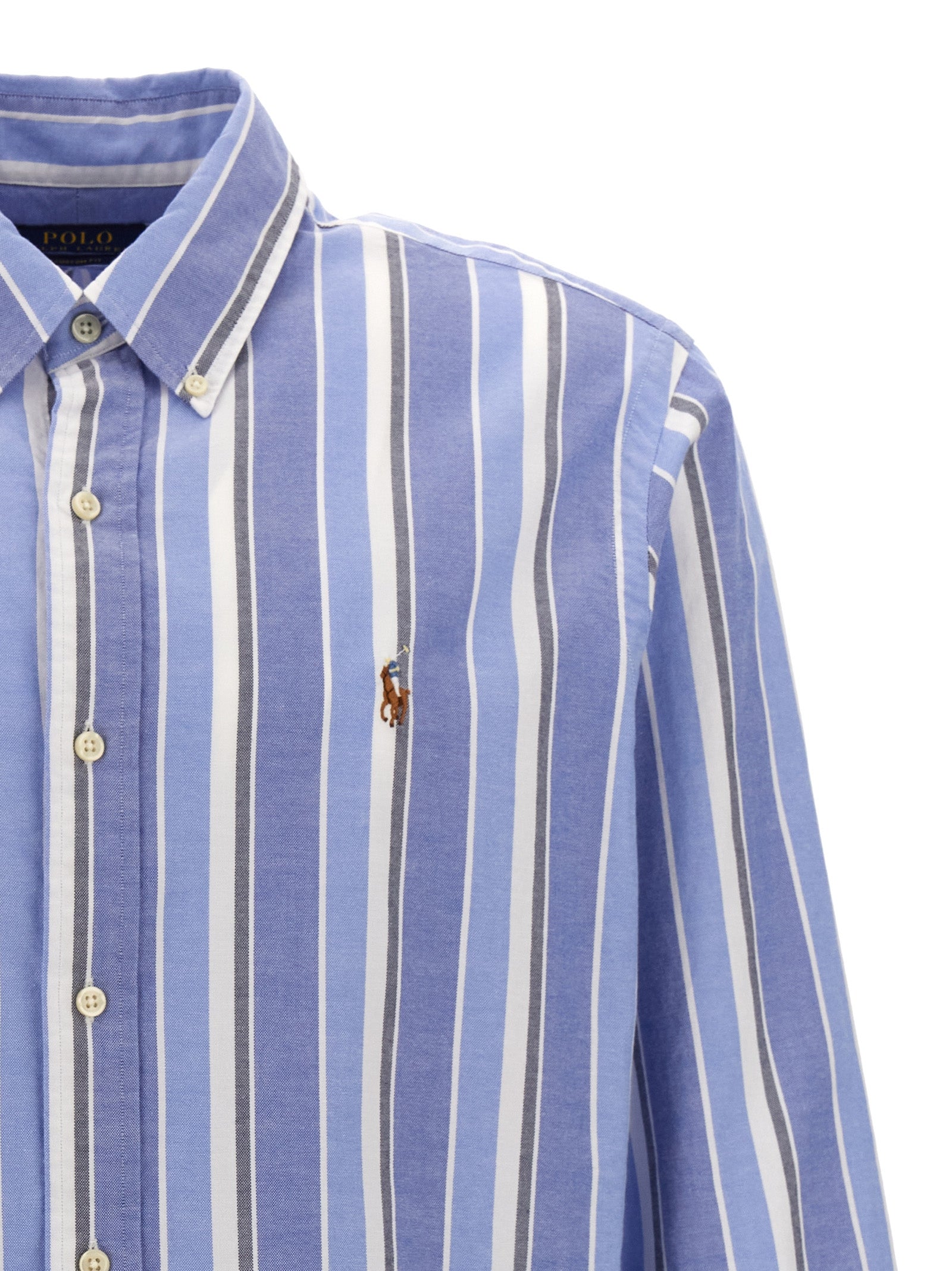 Polo Ralph Lauren Logo Embroidery Striped Shirt