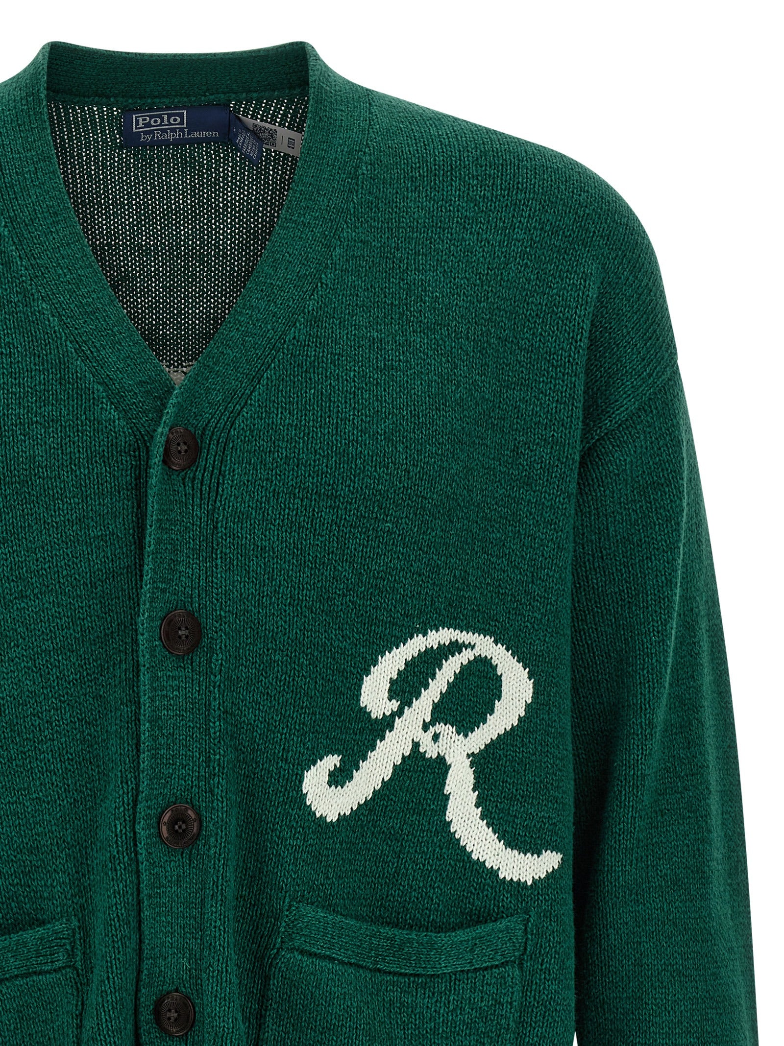Polo Ralph Lauren Intarsia Logo Cardigan