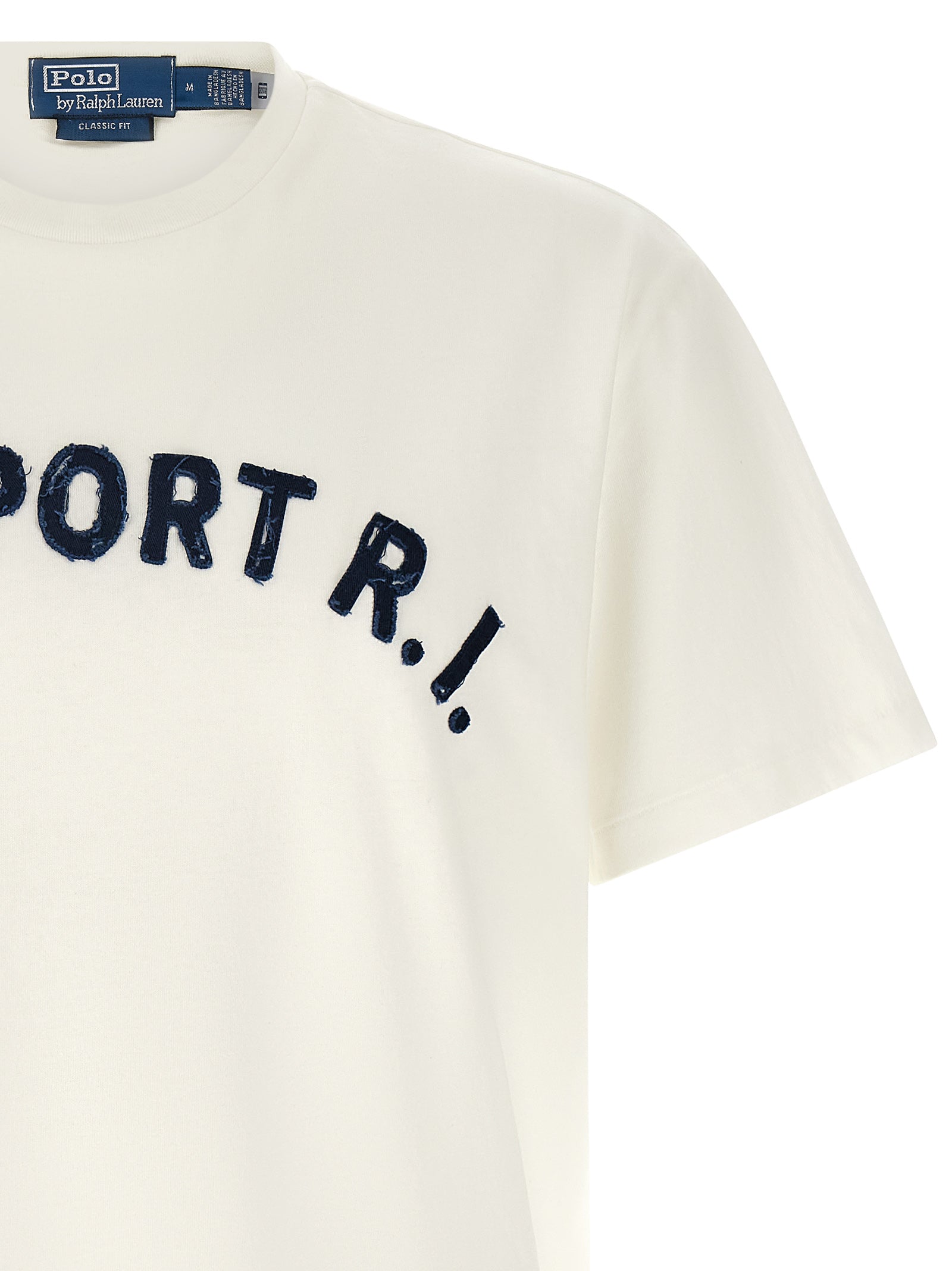 Polo Ralph Lauren Aged Effect Patch T-Shirt