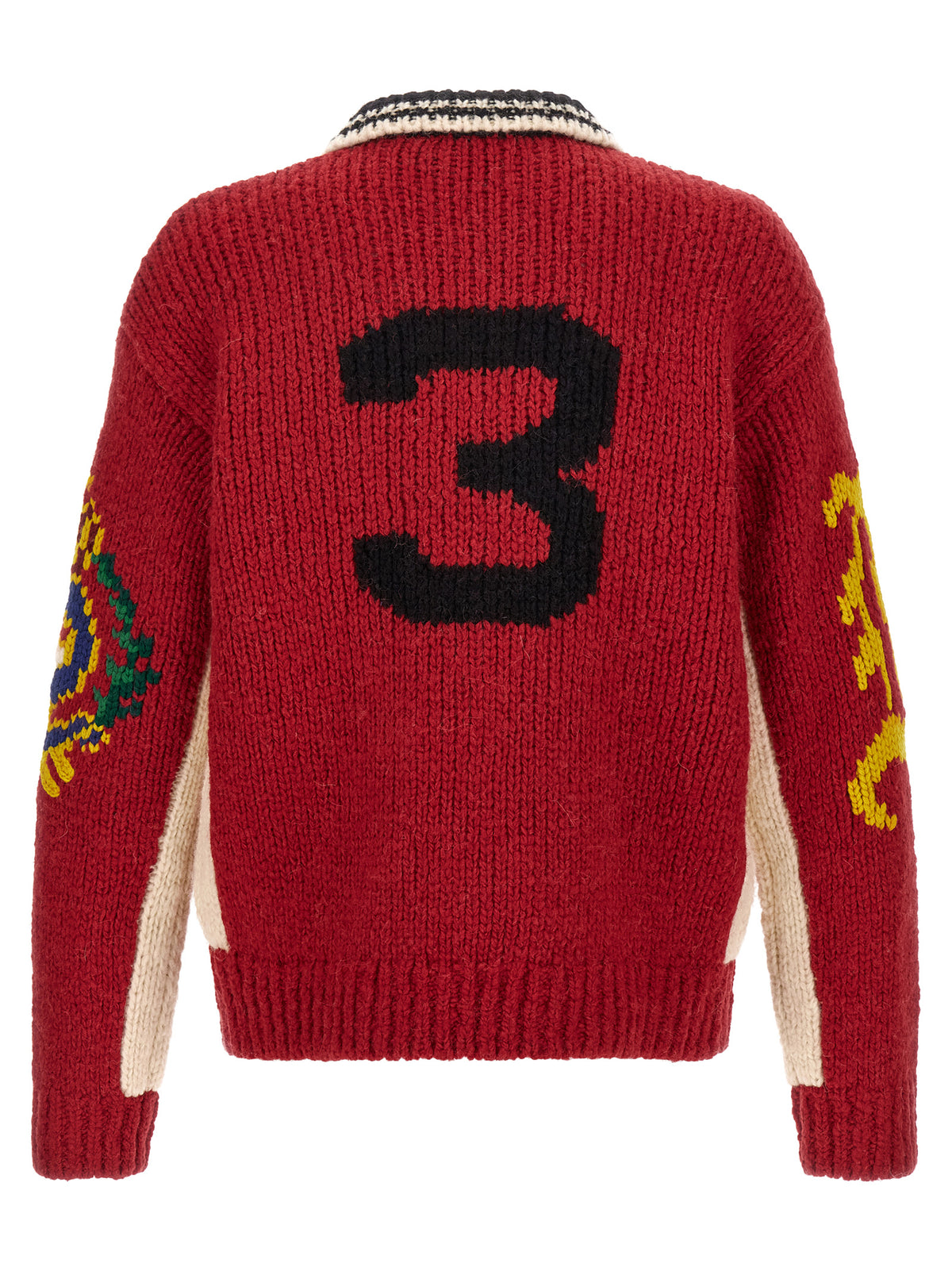 Polo Ralph Lauren Red Polo Collar Sweater