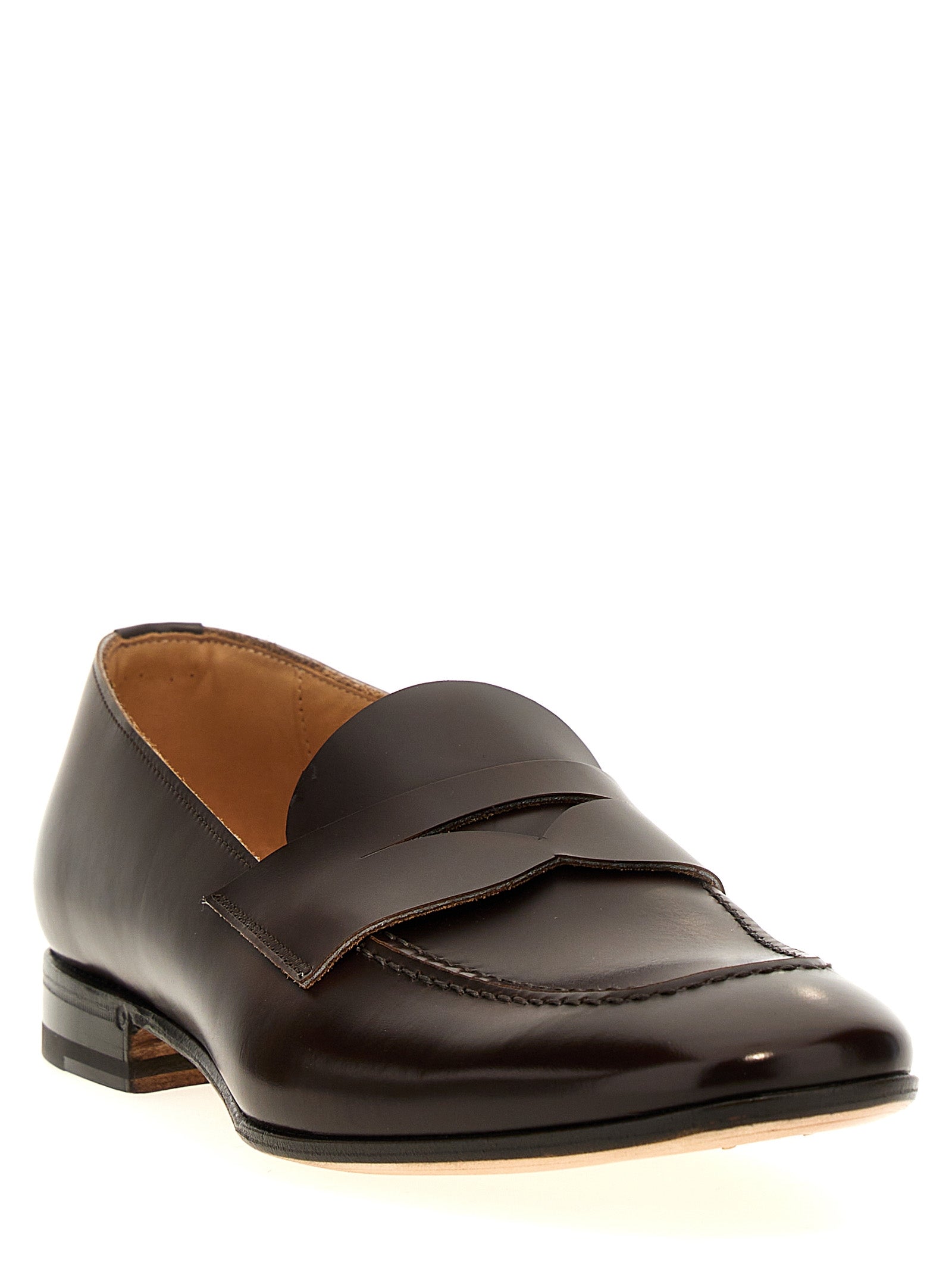 Lidfort Leather Loafers