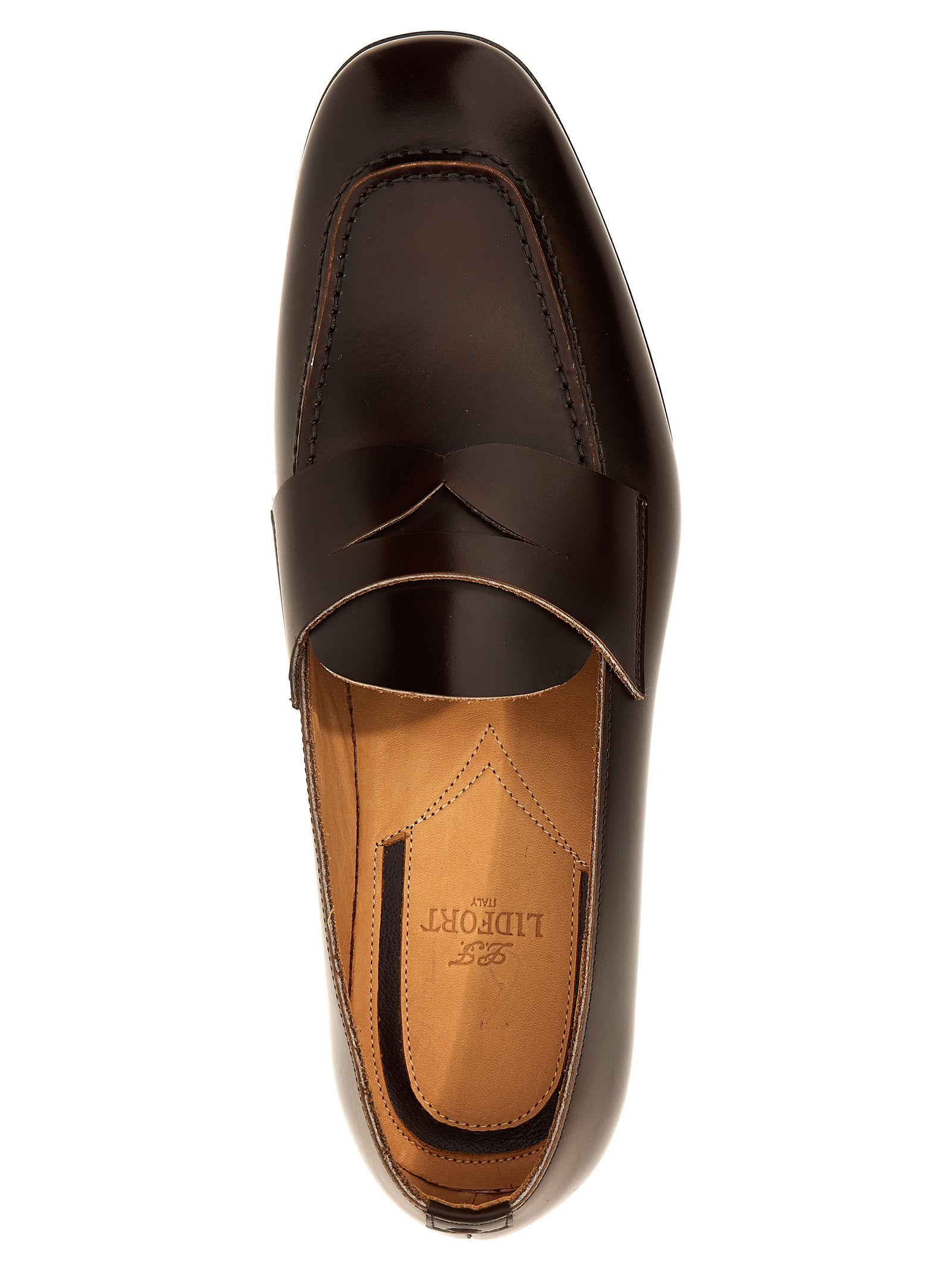 Lidfort Leather Loafers