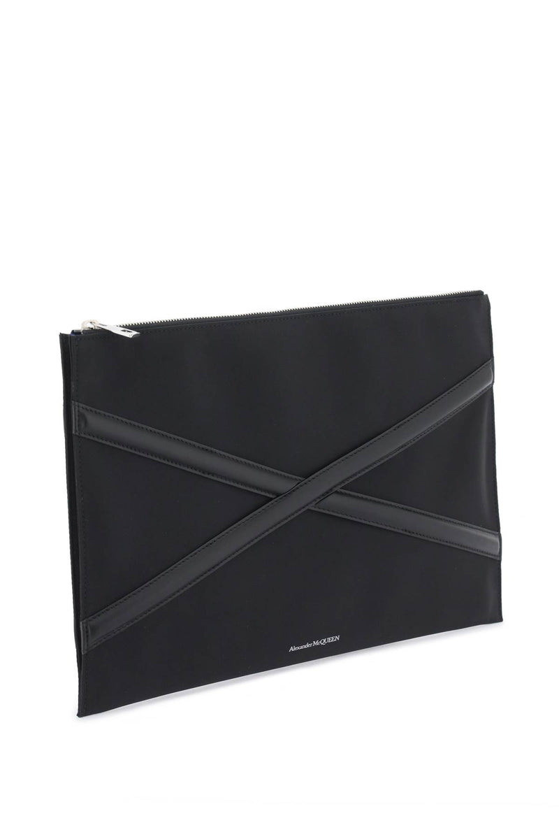 Alexander McQueen Harness Pouch Black