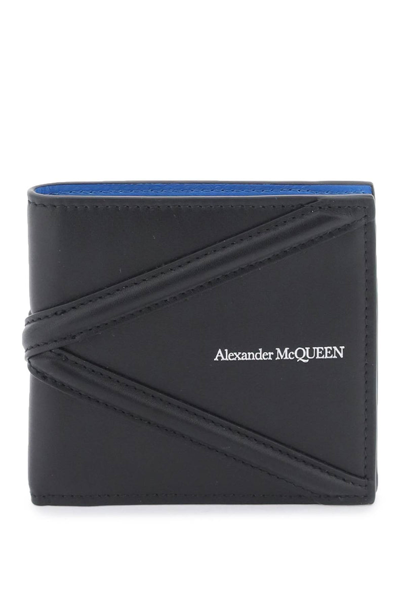 Alexander McQueen Harness Bifold Wallet Black