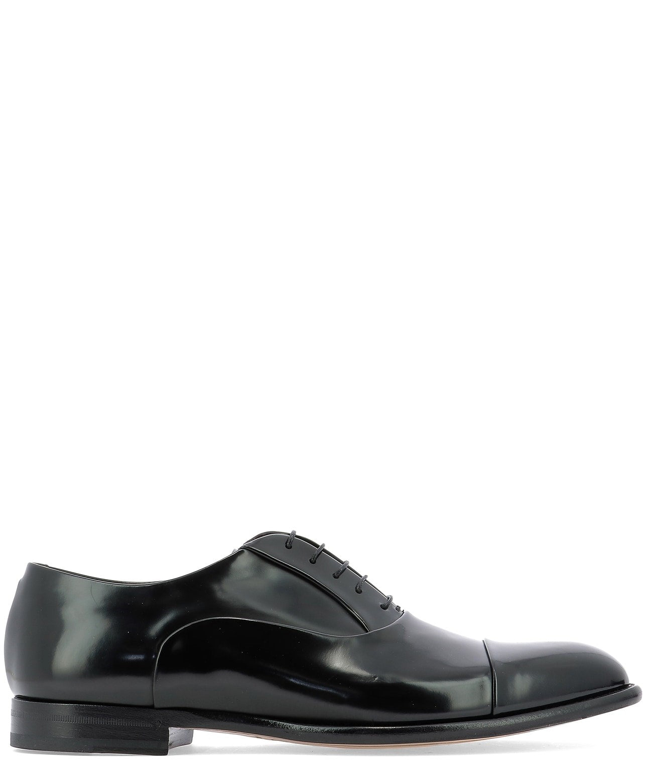 Fabi City Patent Leather Lace Up Shoe