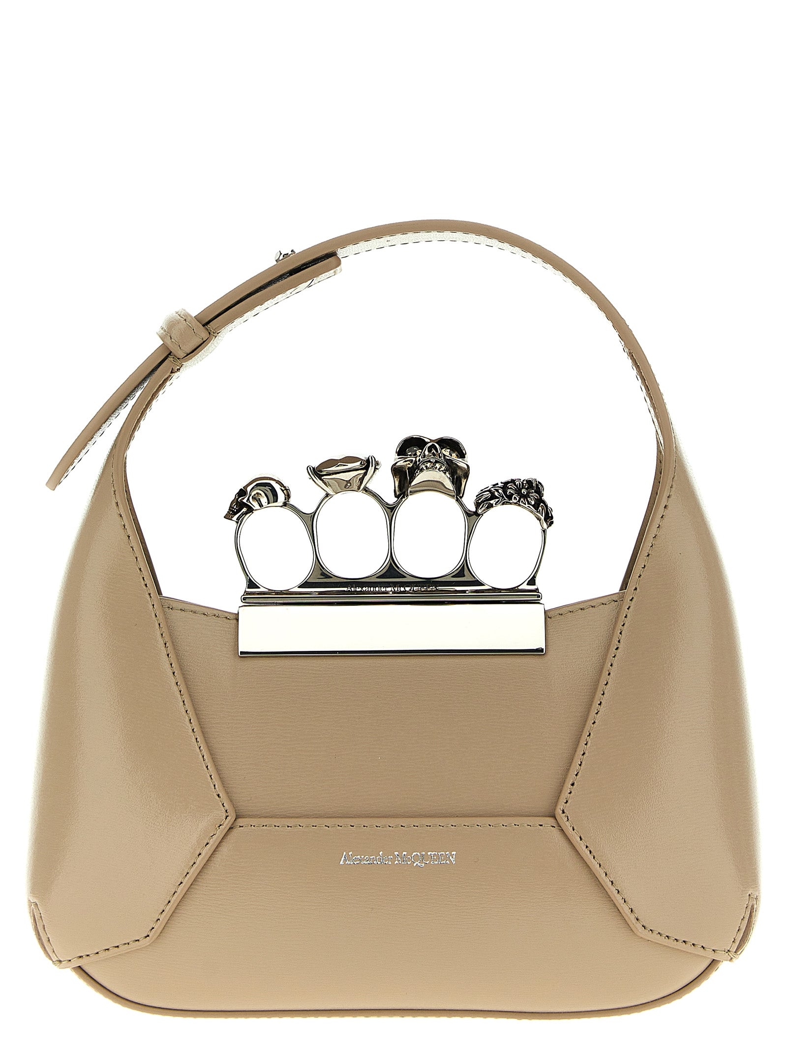 Alexander Mcqueen 'The Jewelled Hobo Mini' Handbag