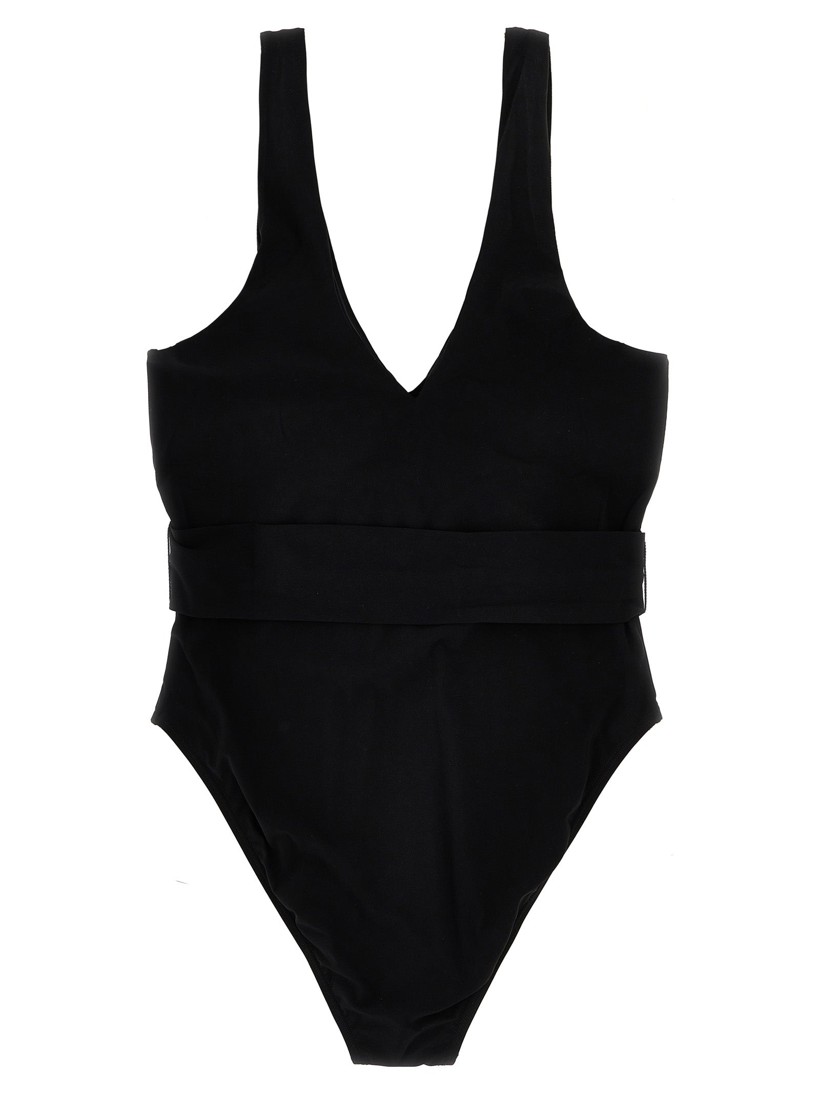 Tory Burch 'Miller Plunge' One-Piece Swimsuit