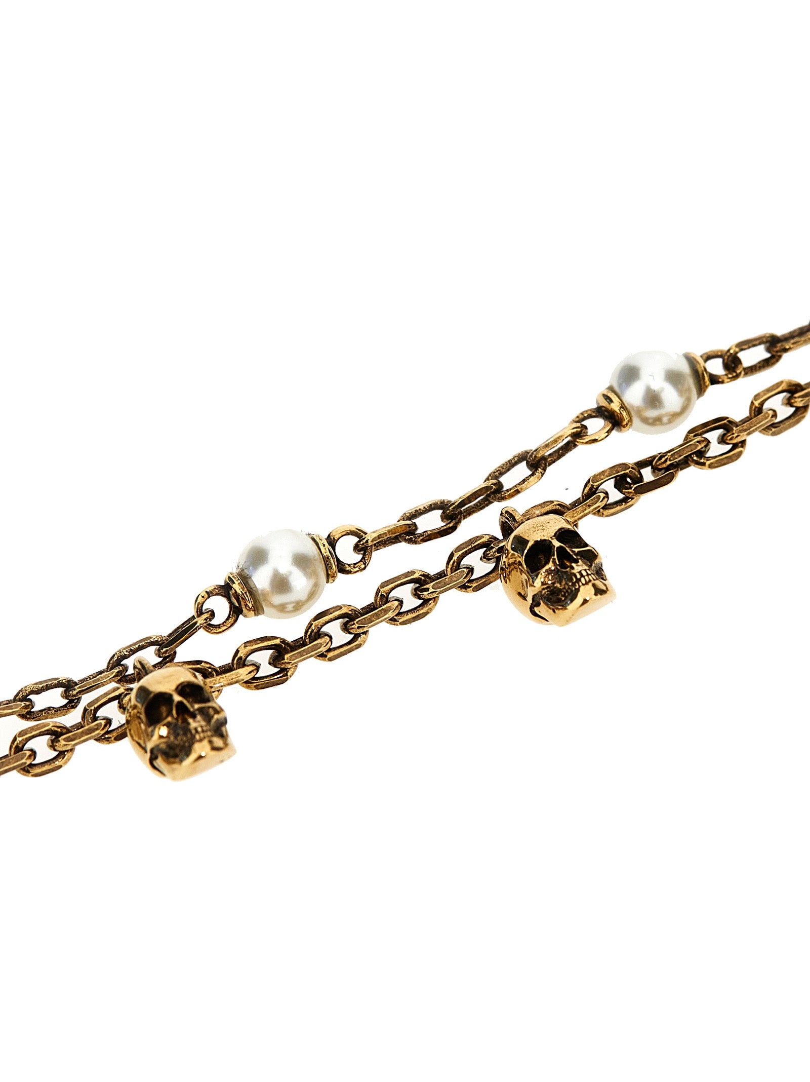 Alexander Mcqueen 'Skull Pearl' Bracelet