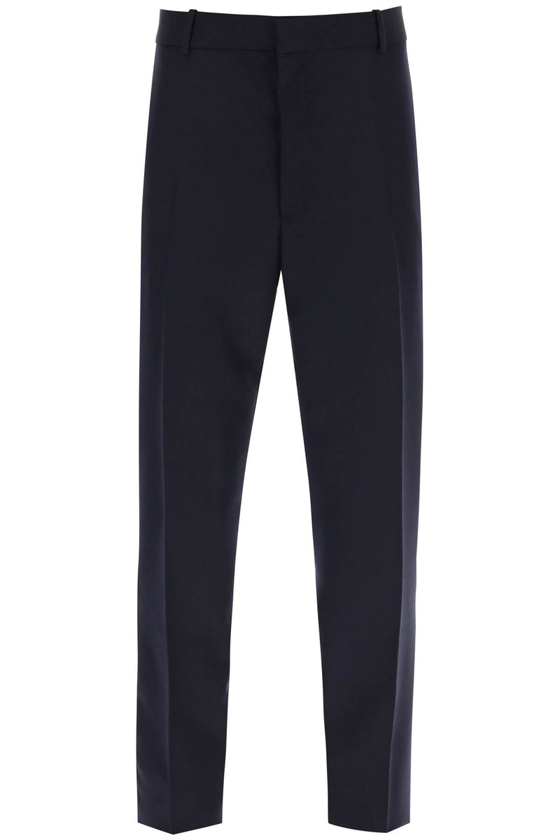 Alexander McQueen Tailoring Cigarette Pants Blue