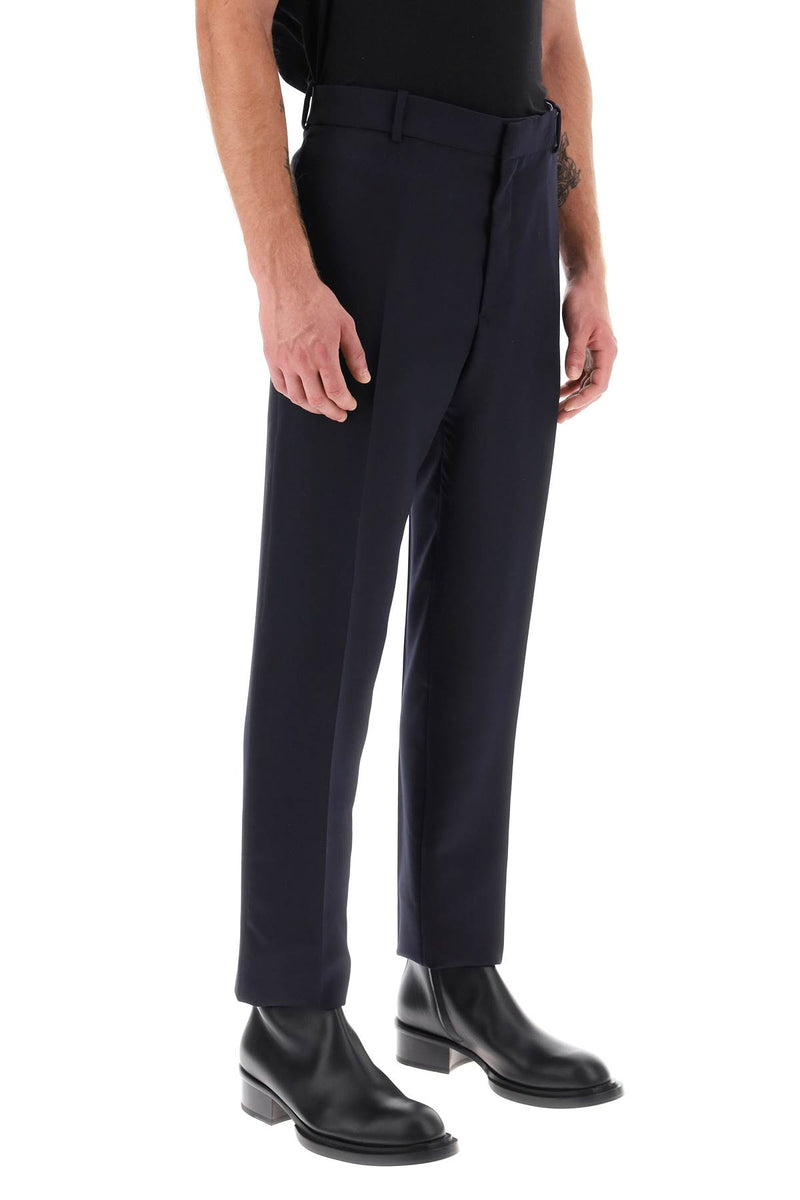 Alexander McQueen Tailoring Cigarette Pants Blue