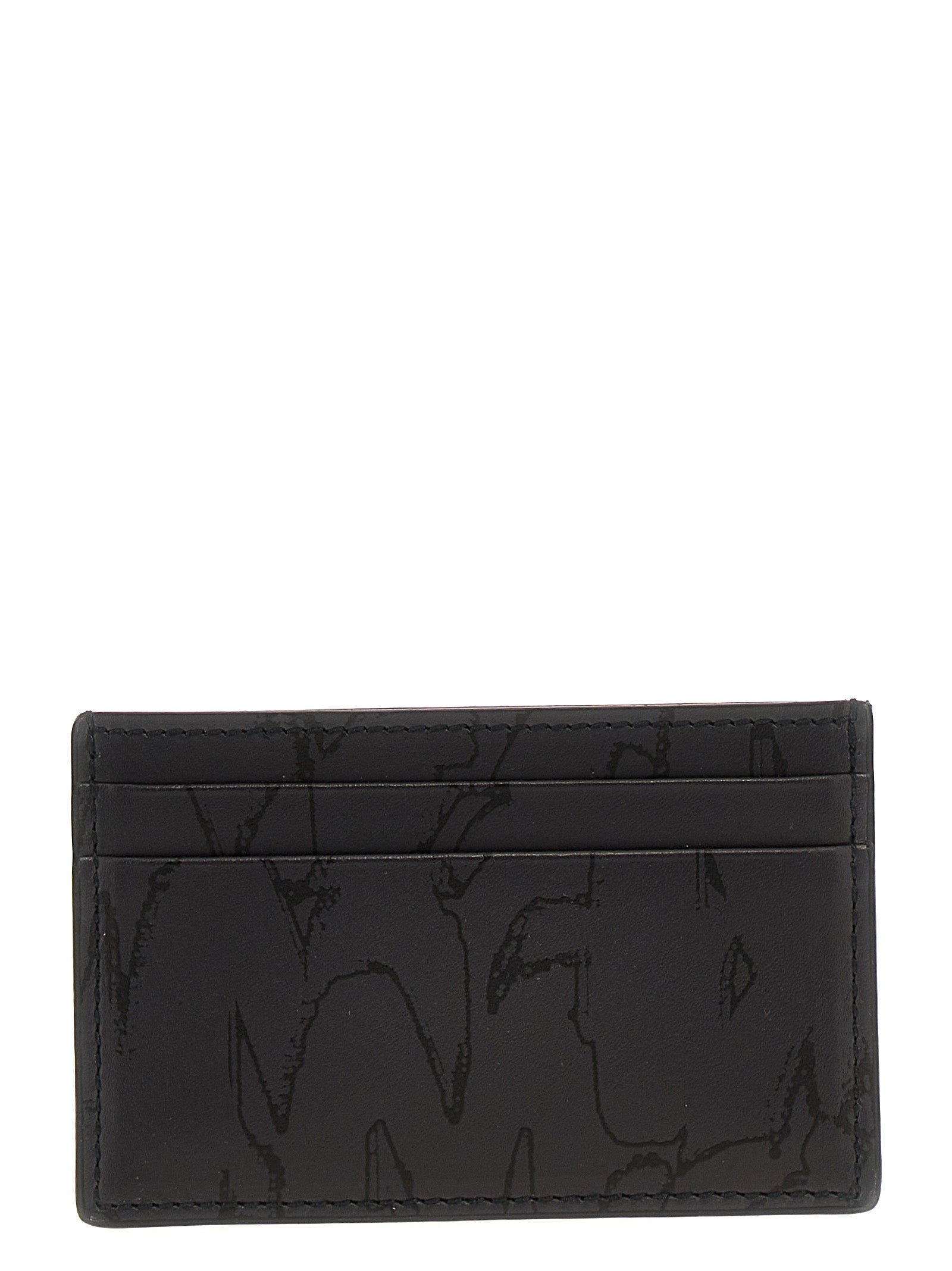 Alexander Mcqueen 'Graffiti' Card Holder