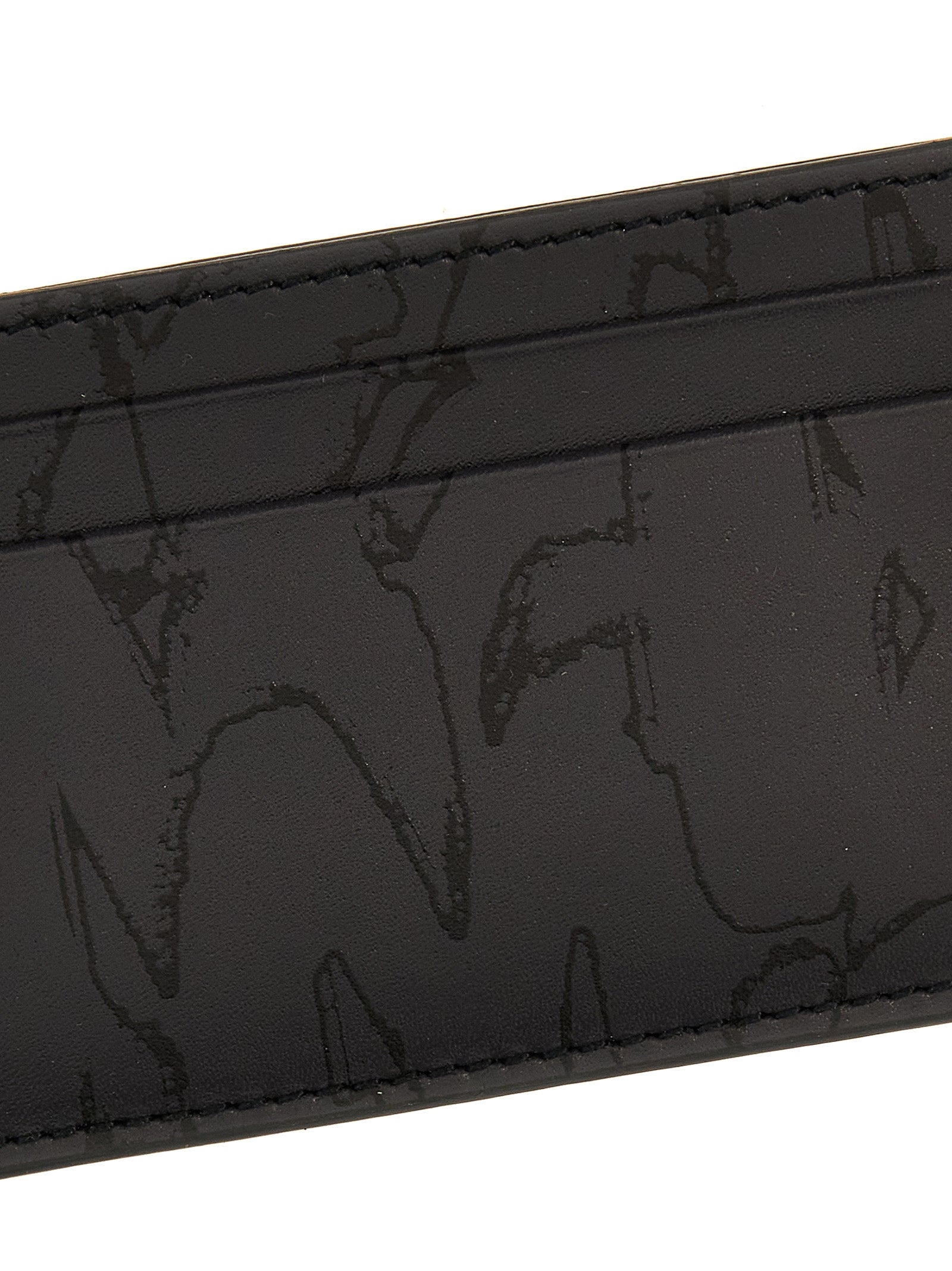 Alexander Mcqueen 'Graffiti' Card Holder