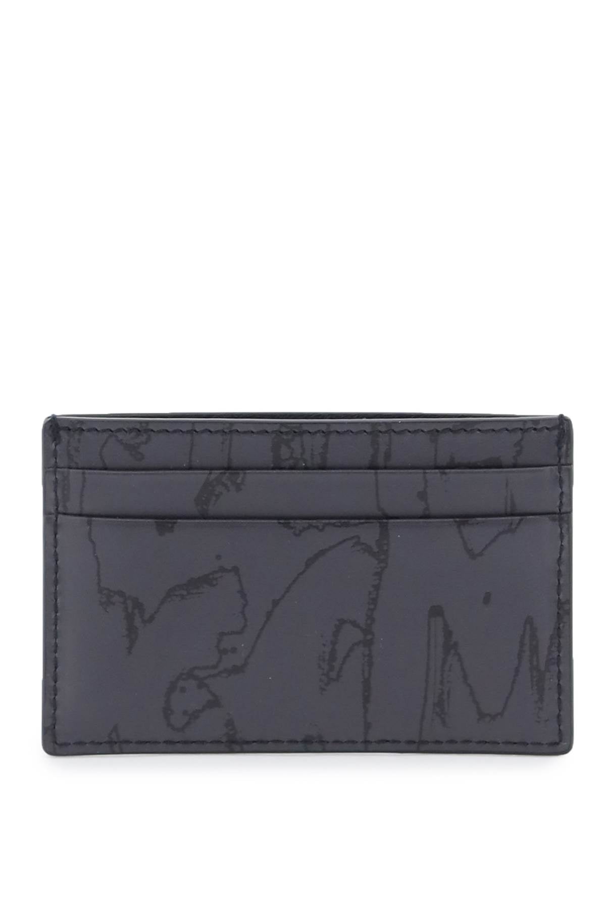 Alexander Mcqueen Graffiti Cardholder