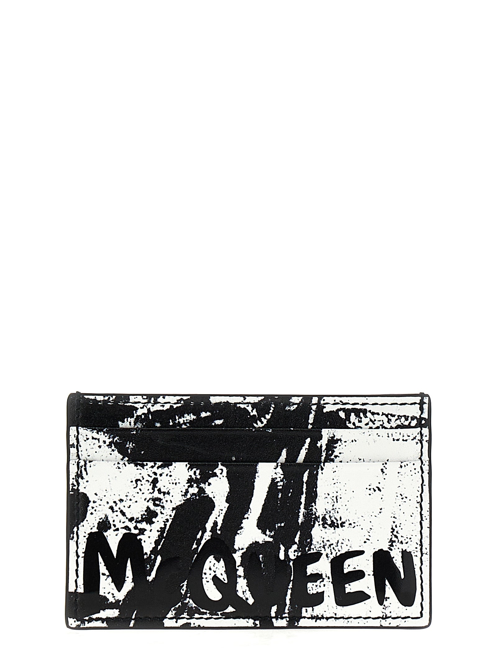 Alexander Mcqueen 'Graffiti Mcqueen' Card Holder