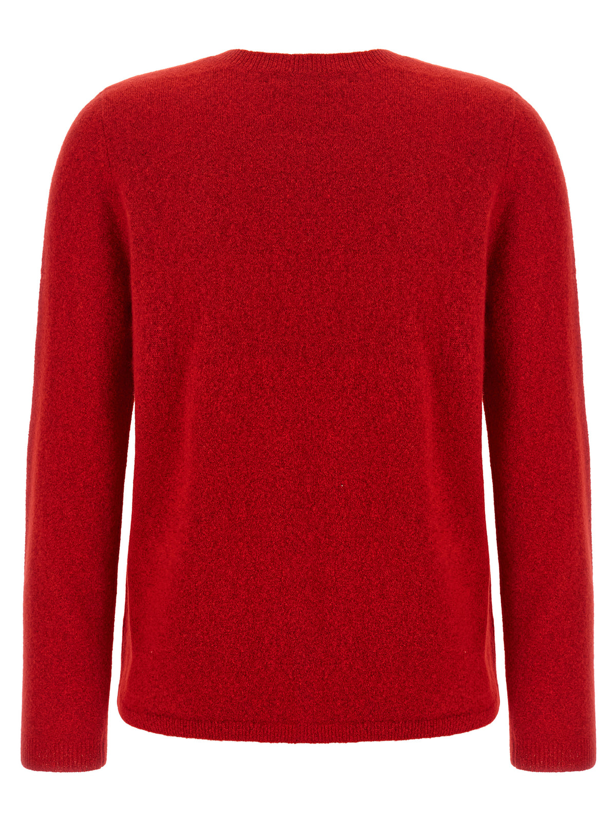Co Red Cashmere And Silk Sweater