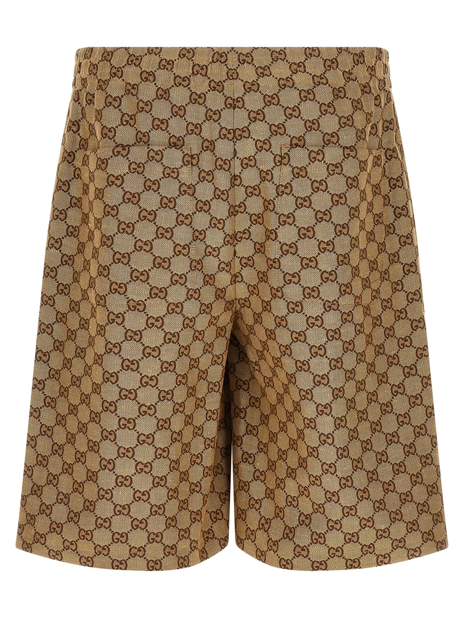Gucci 'Gg Supreme' Bermuda Shorts - 'Gucci Lido' Line