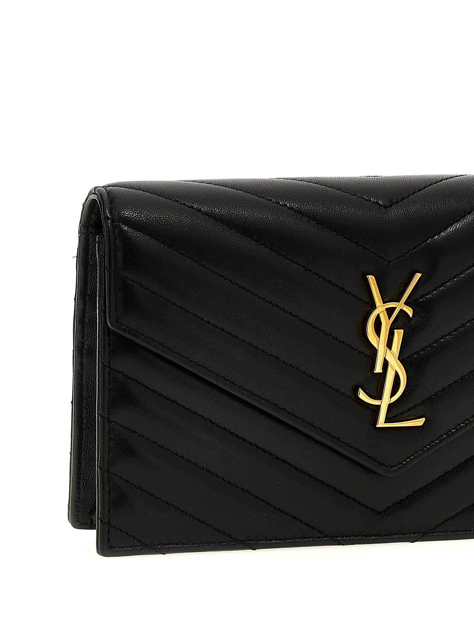 Saint Laurent 'Envelope Cassandre' Wallet On Chain