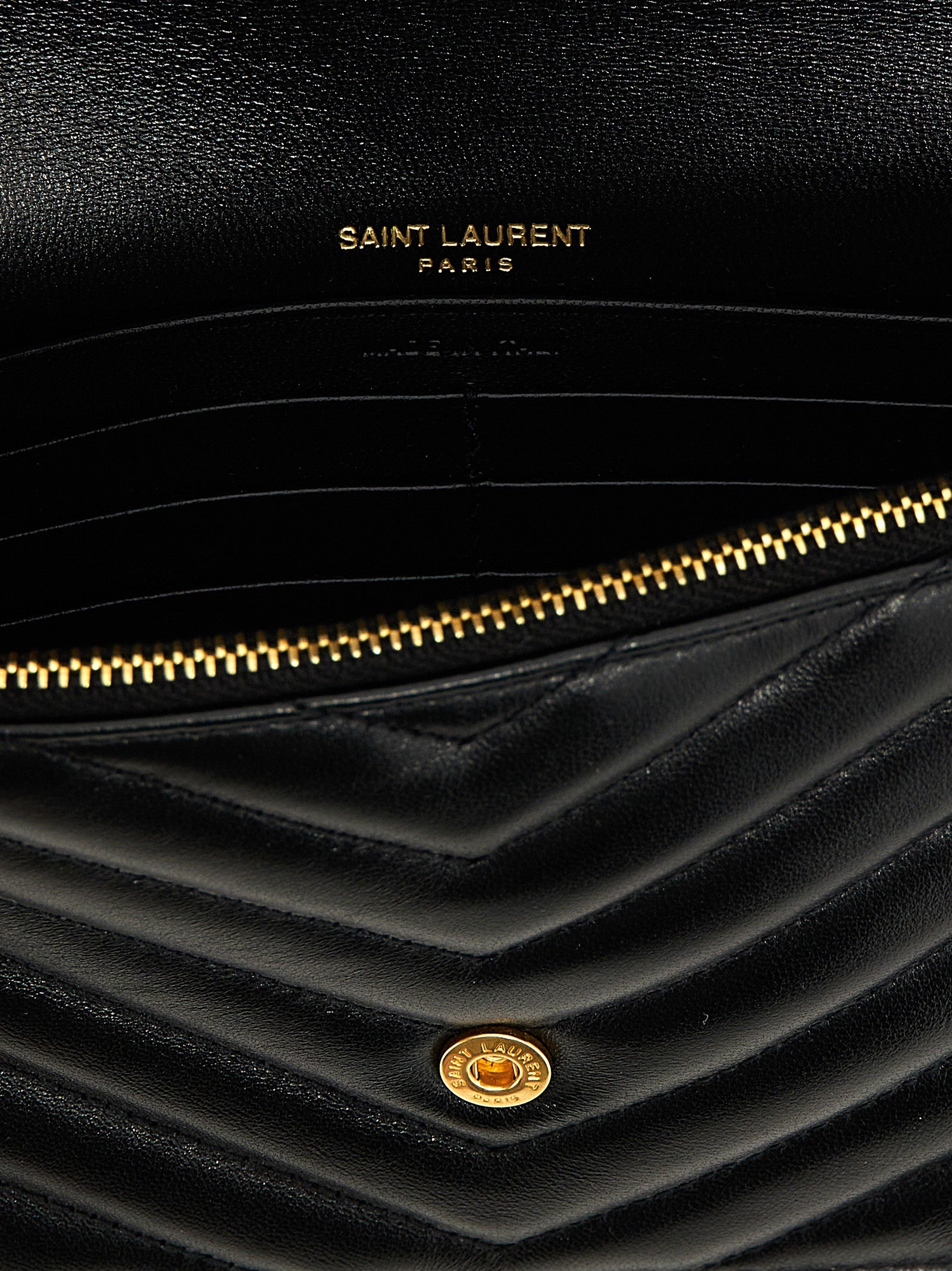 Saint Laurent 'Envelope Cassandre' Wallet On Chain