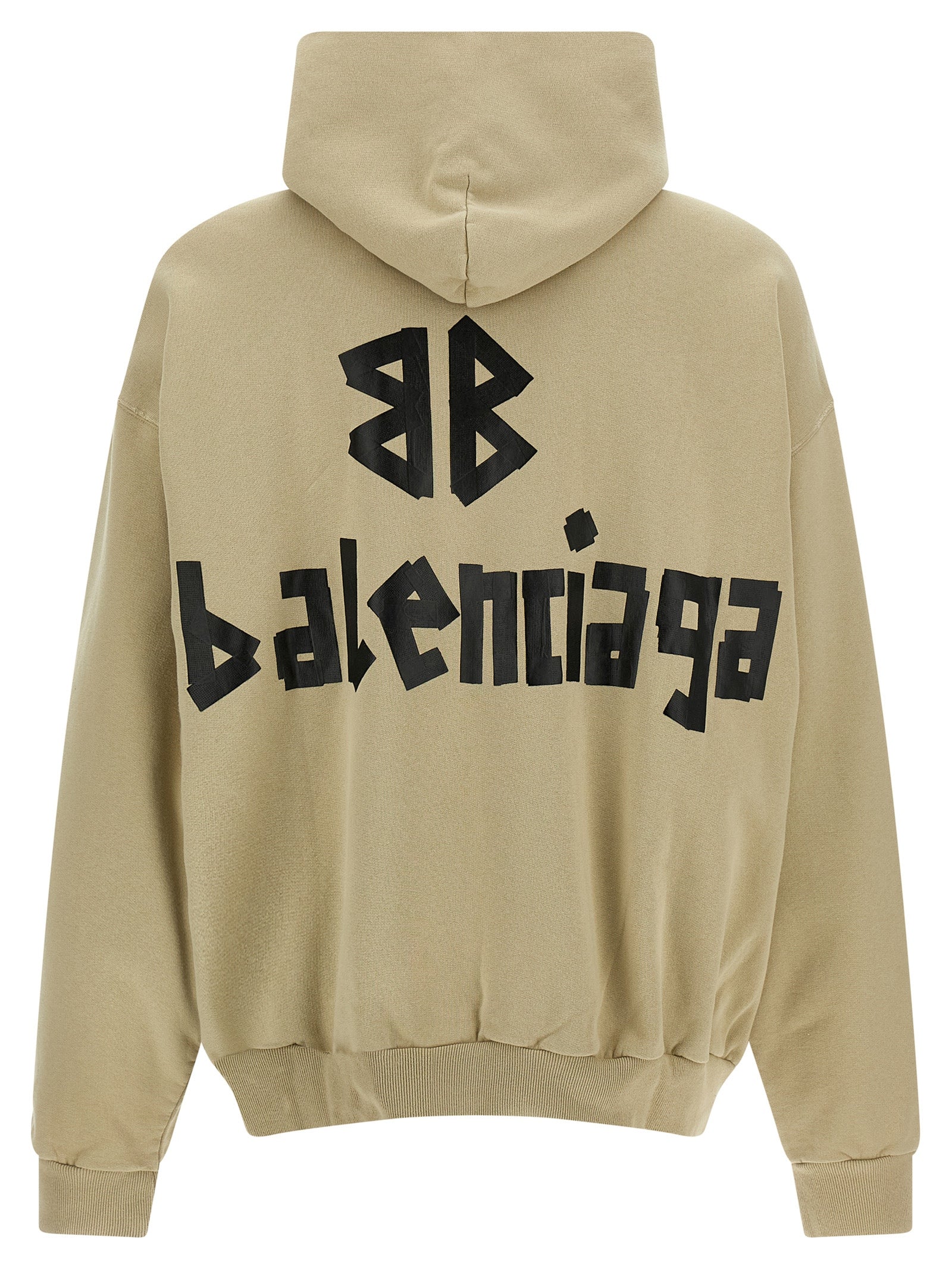Balenciaga 'Ripped Pocket Tape Type' Hoodie