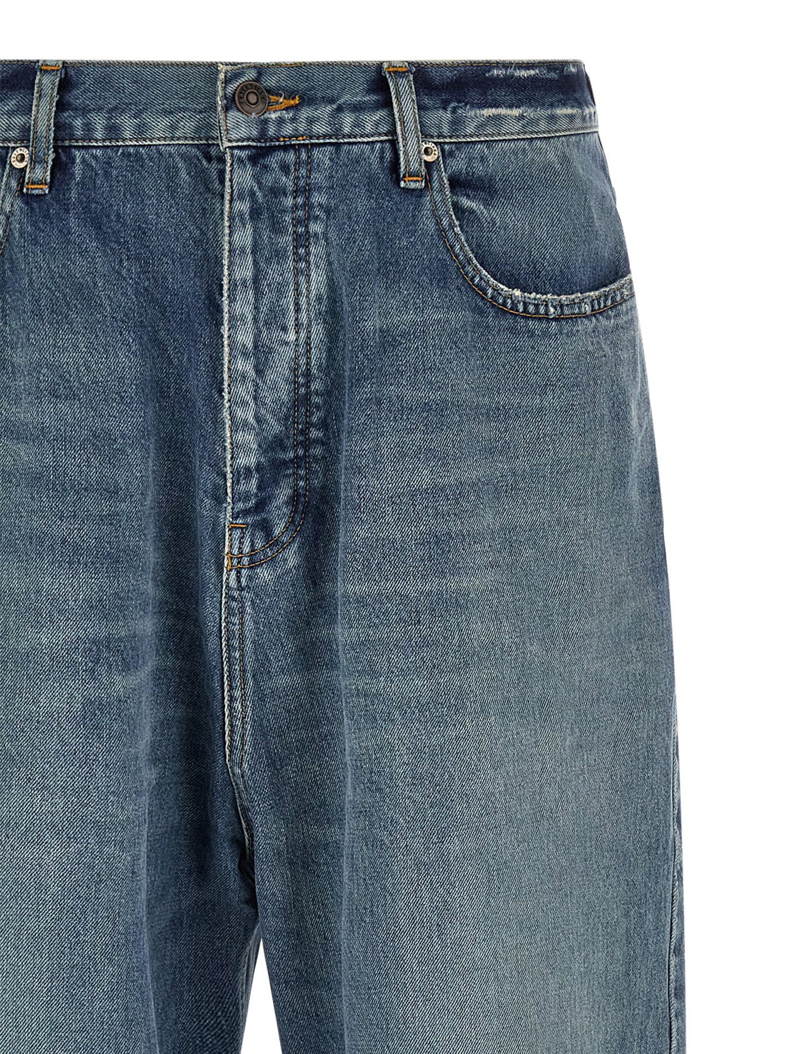 Balenciaga Distressed Baggy Jeans