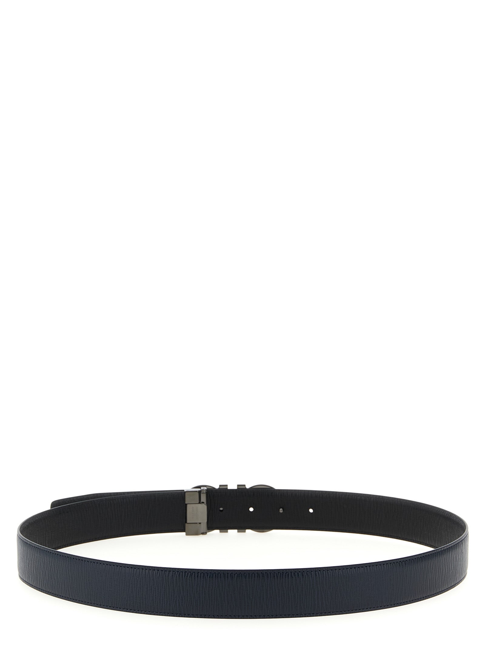 Ferragamo 'Gancini' Reversible Belt