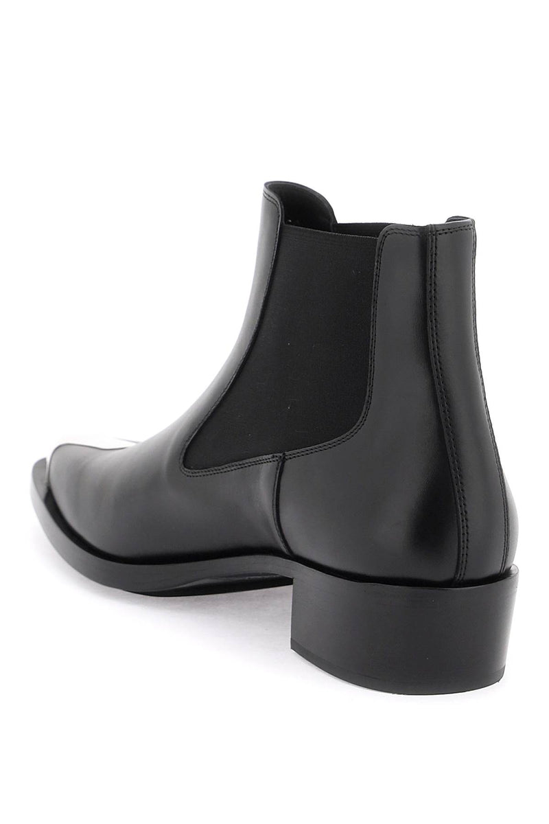 Alexander McQueen 'Punk' Chelsea Ankle Boots Black