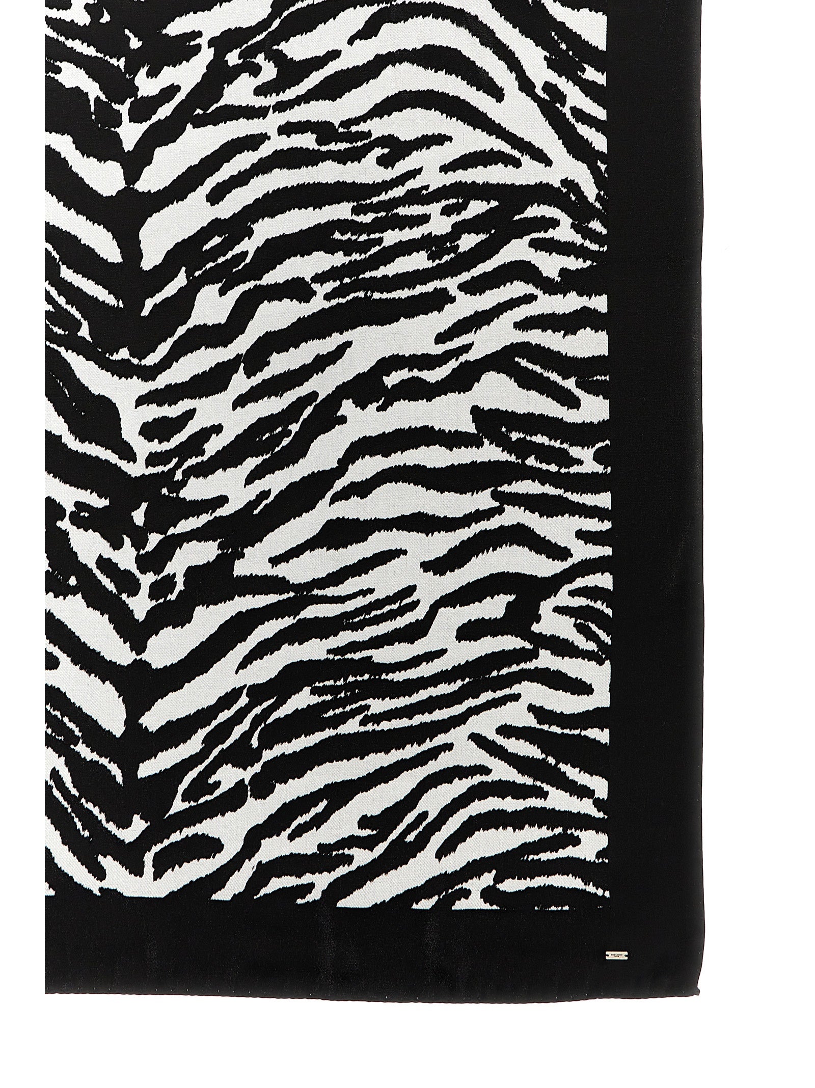 Saint Laurent Animal Print Scarf