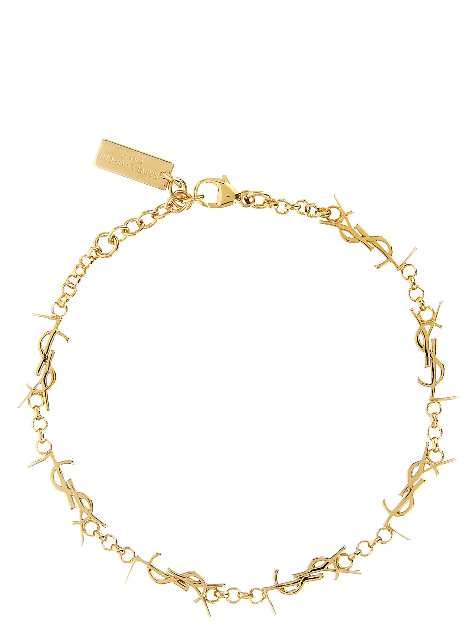 Saint Laurent 'Cassandre' Multi-Charm Bracelet