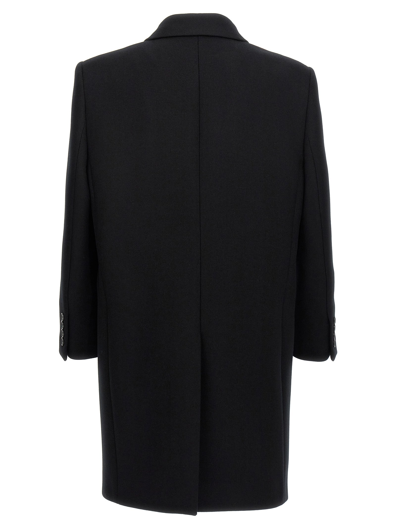 Saint Laurent Double-Breasted Coat