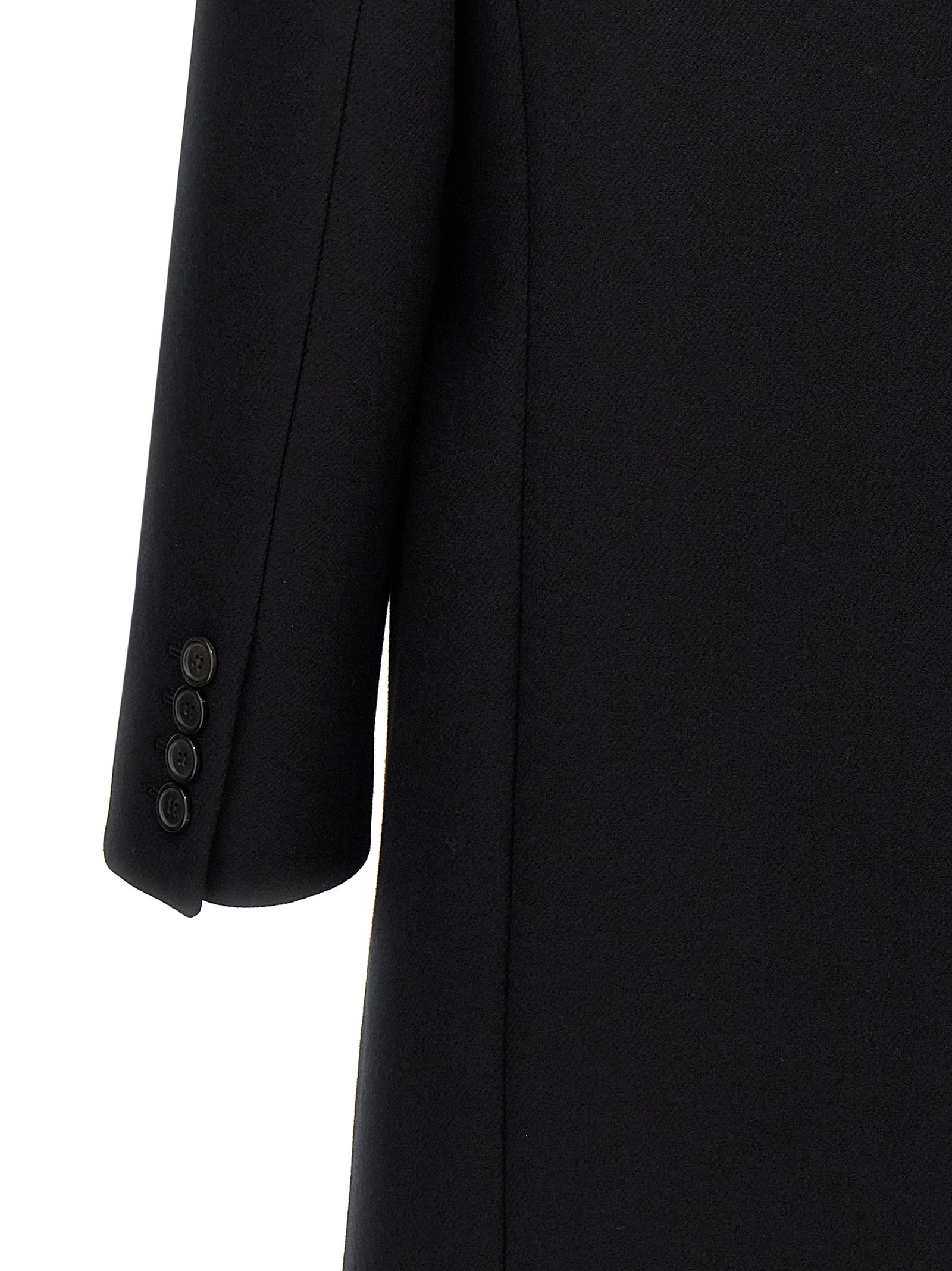 Saint Laurent Double-Breasted Coat