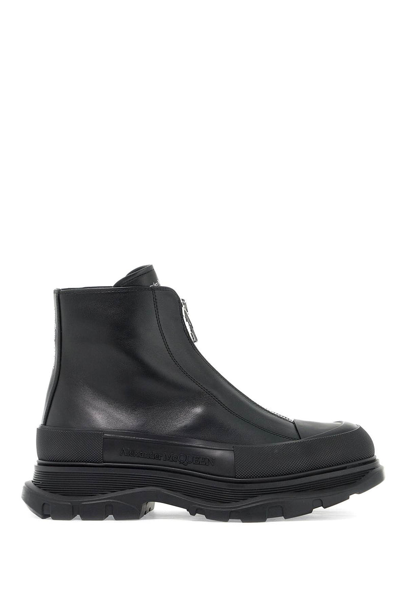 Alexander McQueen Zip Tread Slick An Black