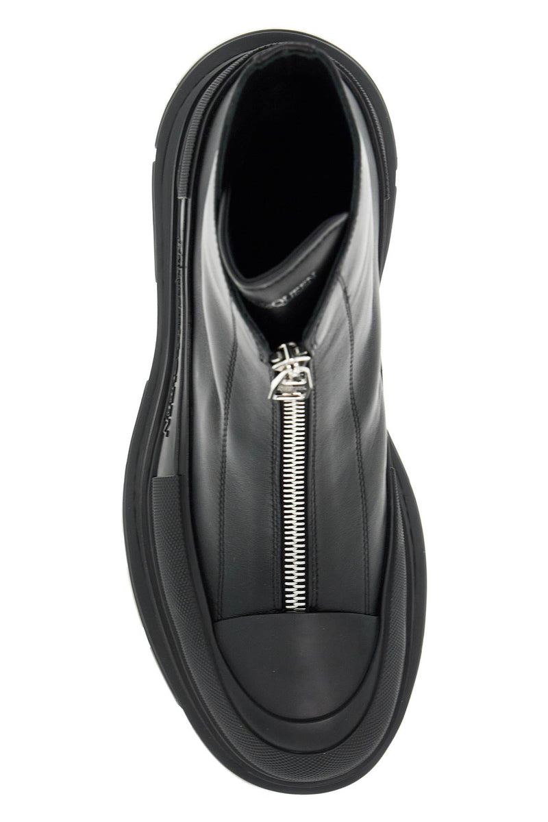 Alexander McQueen Zip Tread Slick An Black