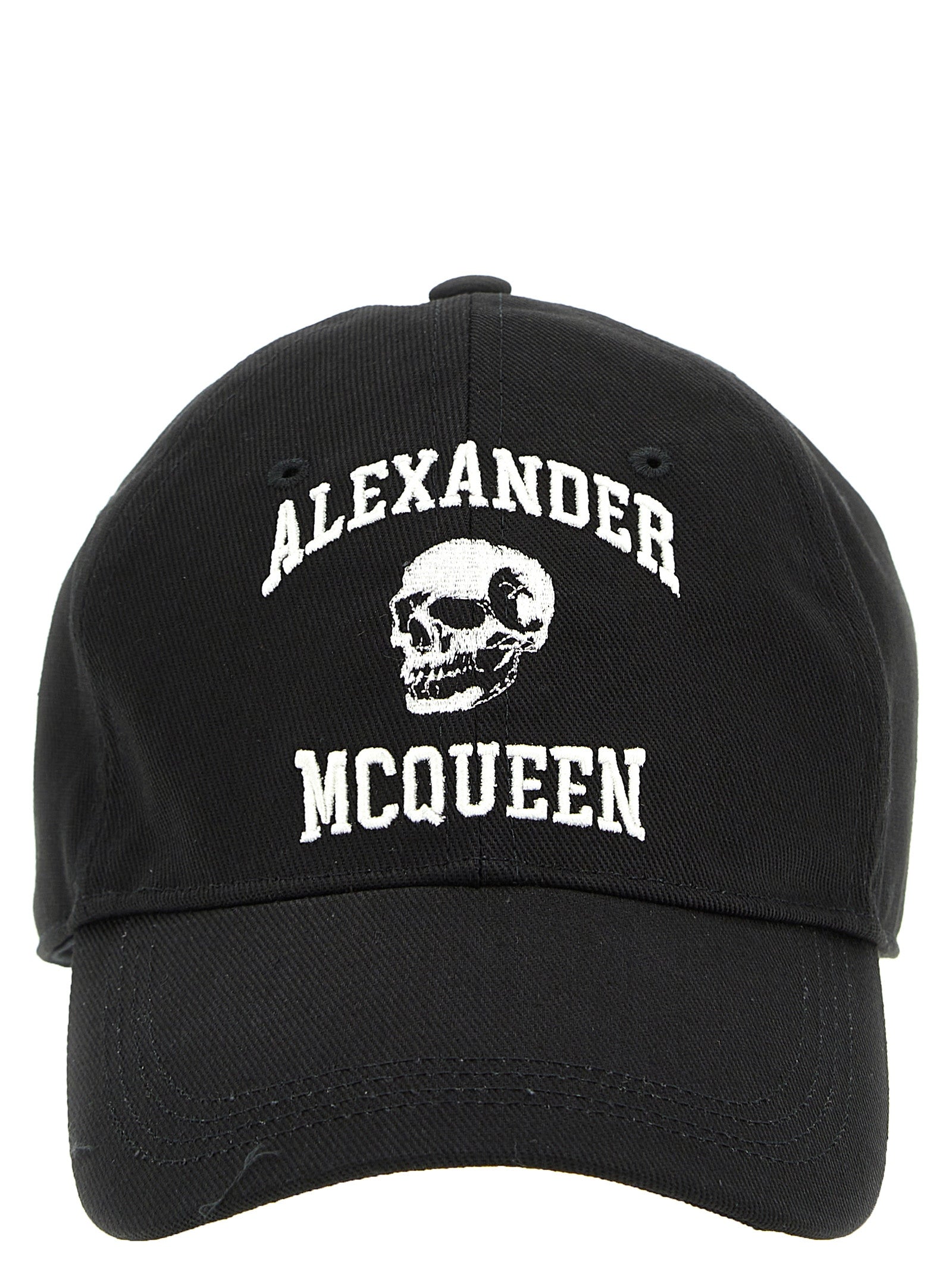 Alexander Mcqueen Logo Embroidery Cap