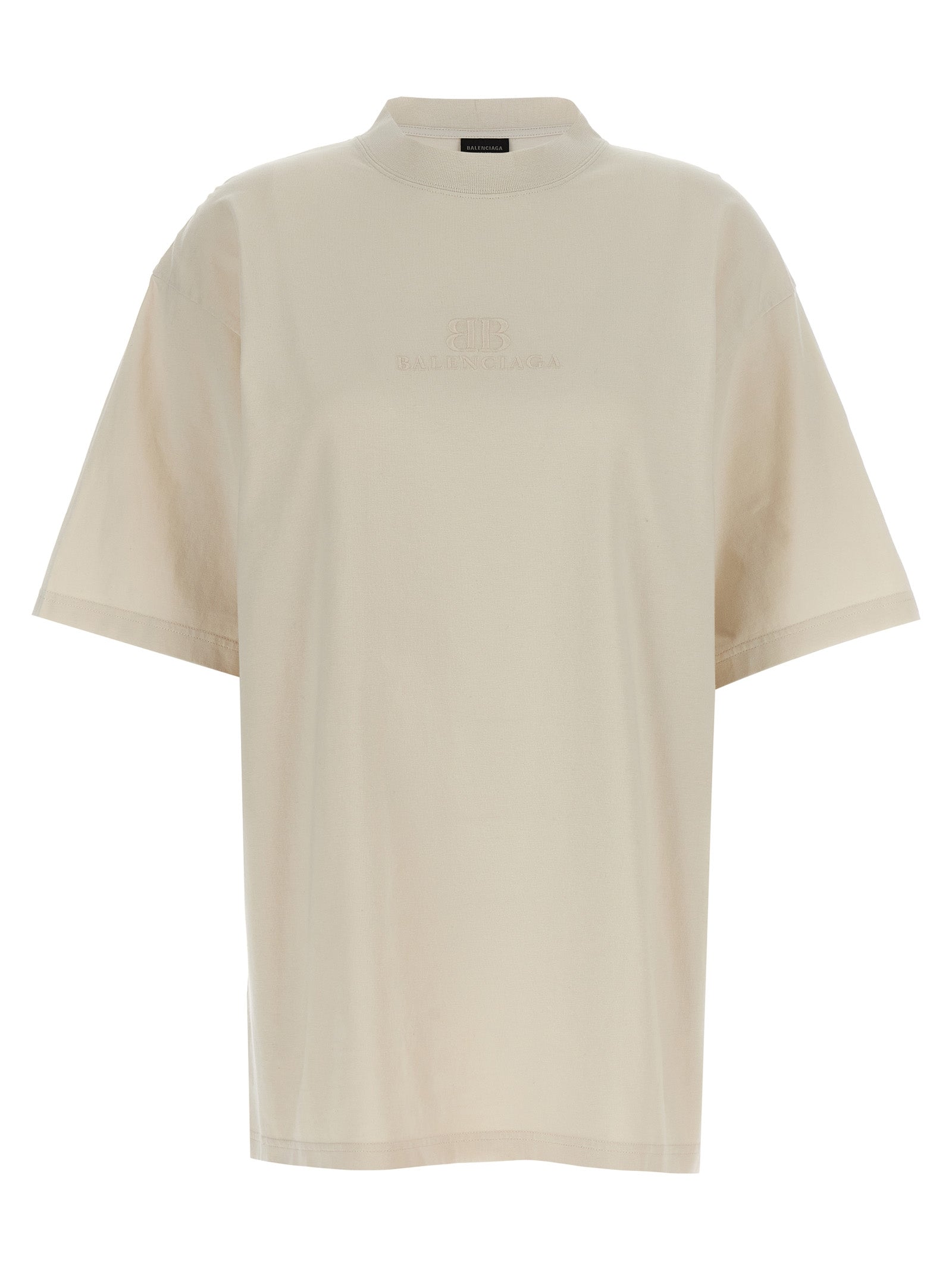 Balenciaga Logo Embroidery T-Shirt