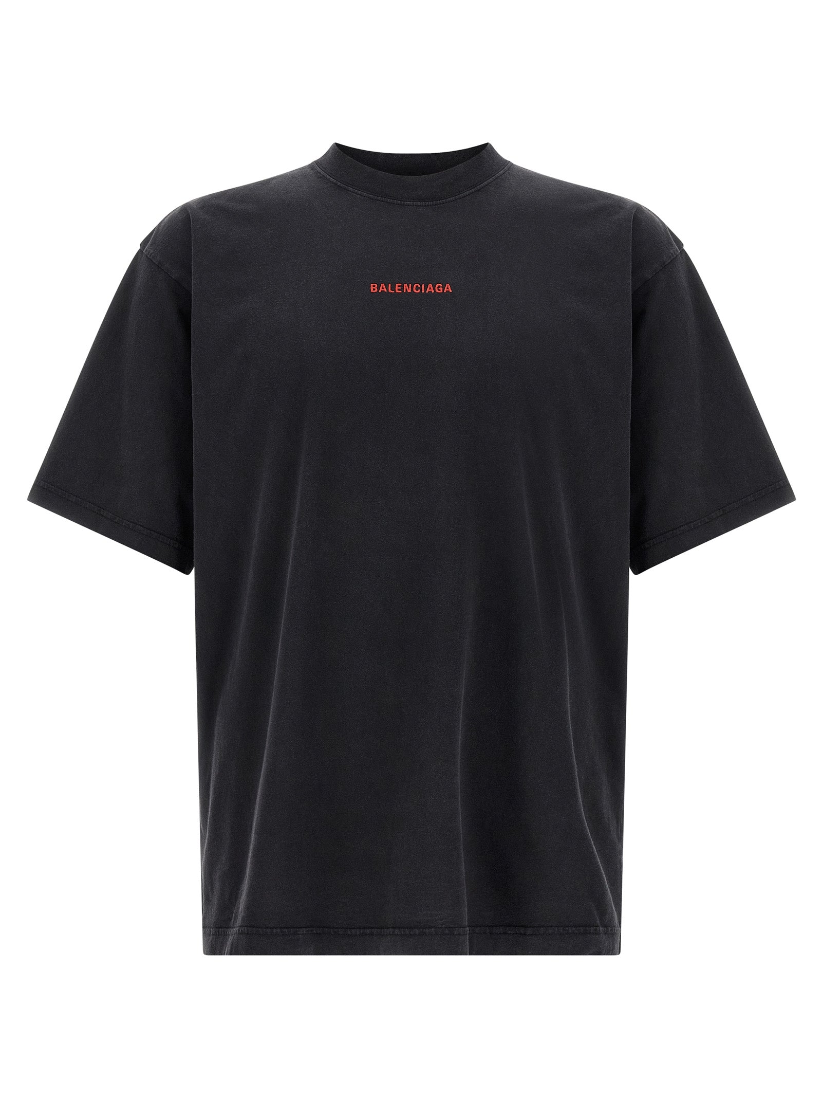 Balenciaga Logo Embroidery T-Shirt