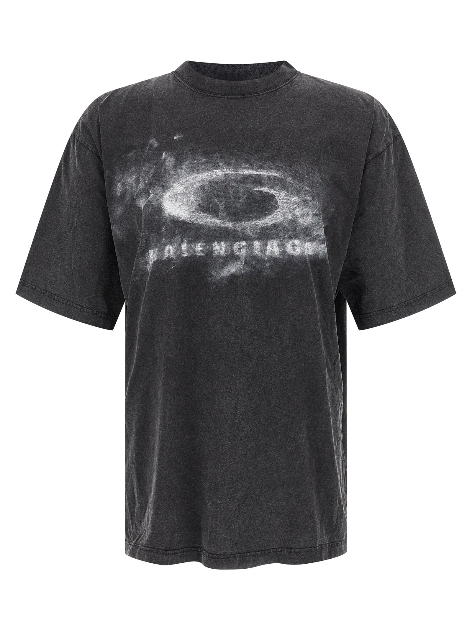 Balenciaga 'Washed Crayon Loop' T-Shirt