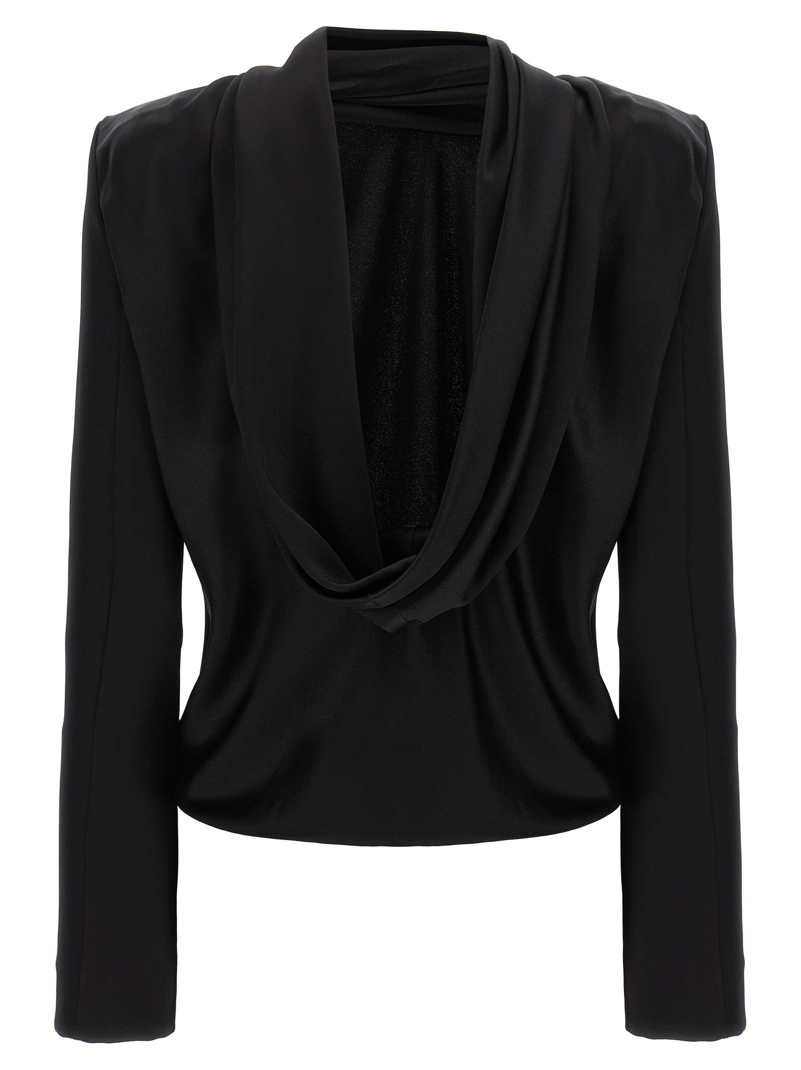 Saint Laurent Back Neckline Top