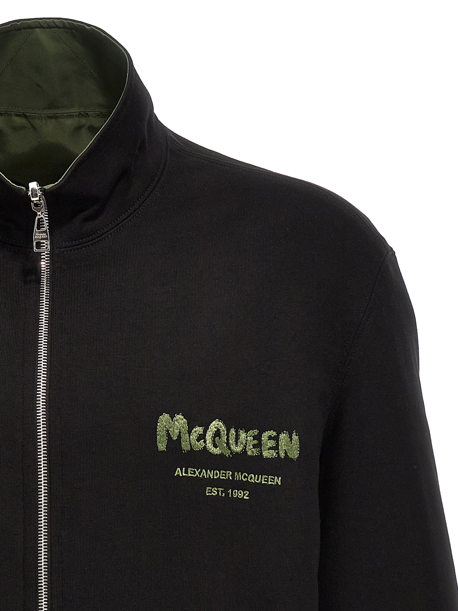 Alexander Mcqueen Reversible Bomber Jacket