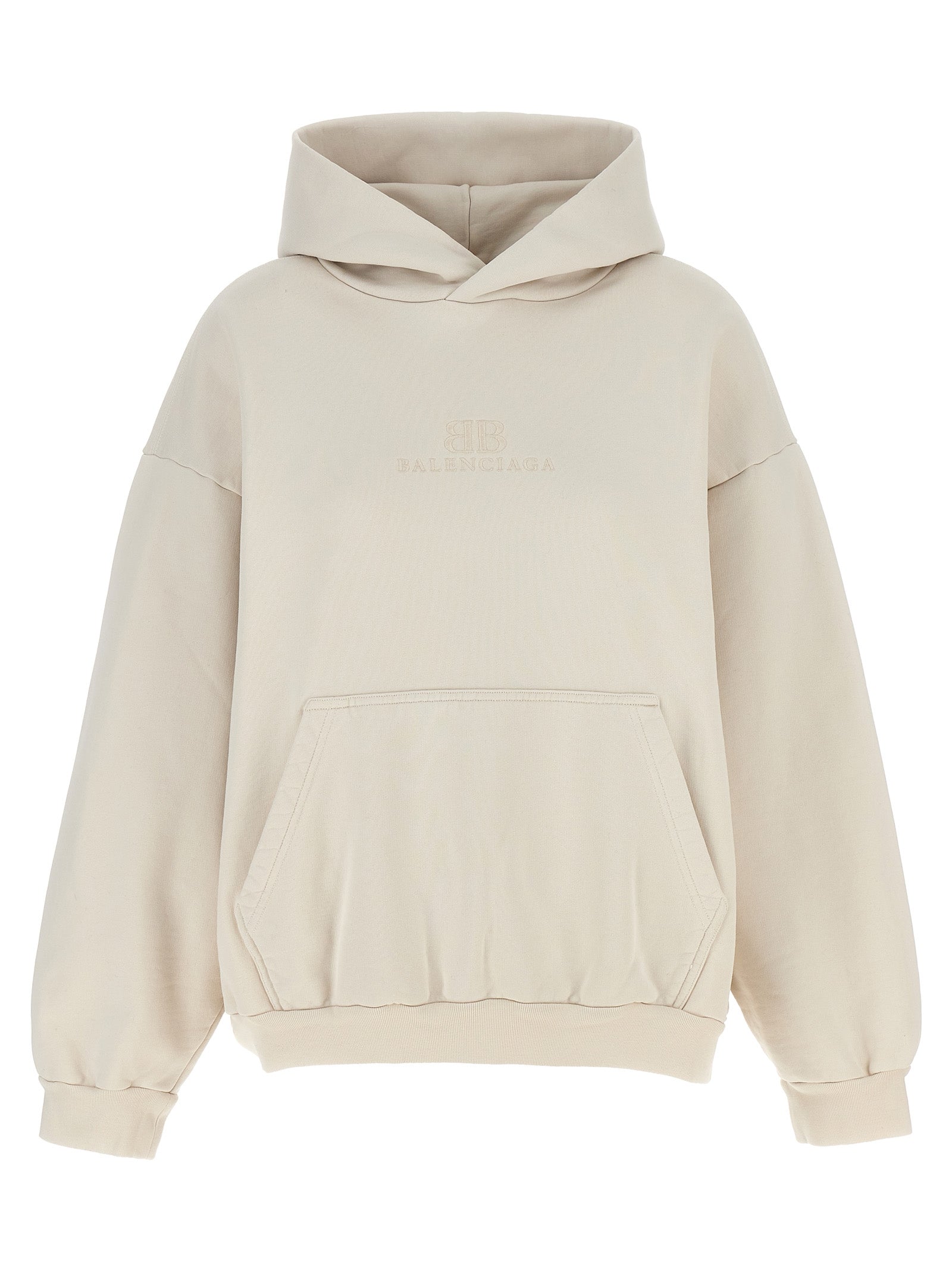 Balenciaga Logo Embroidery Hoodie