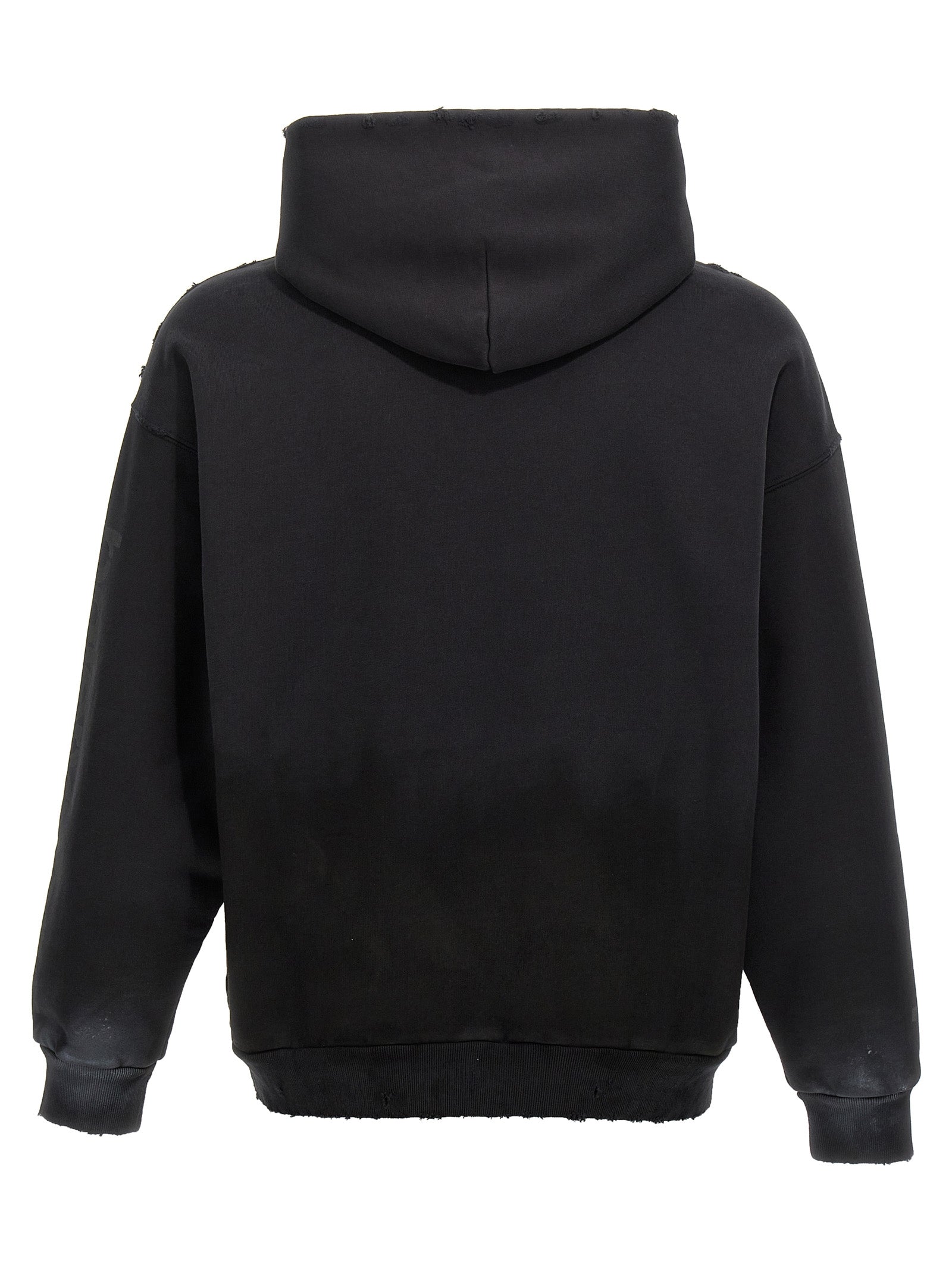 Balenciaga Logo Print Hoodie