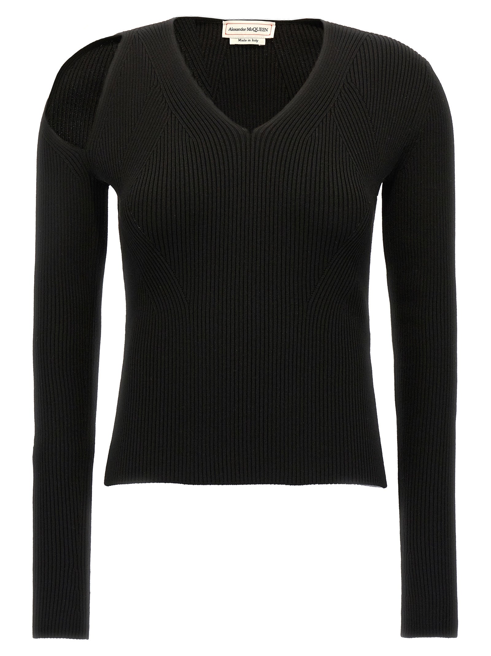 Alexander Mcqueen Cut-Out Sweater