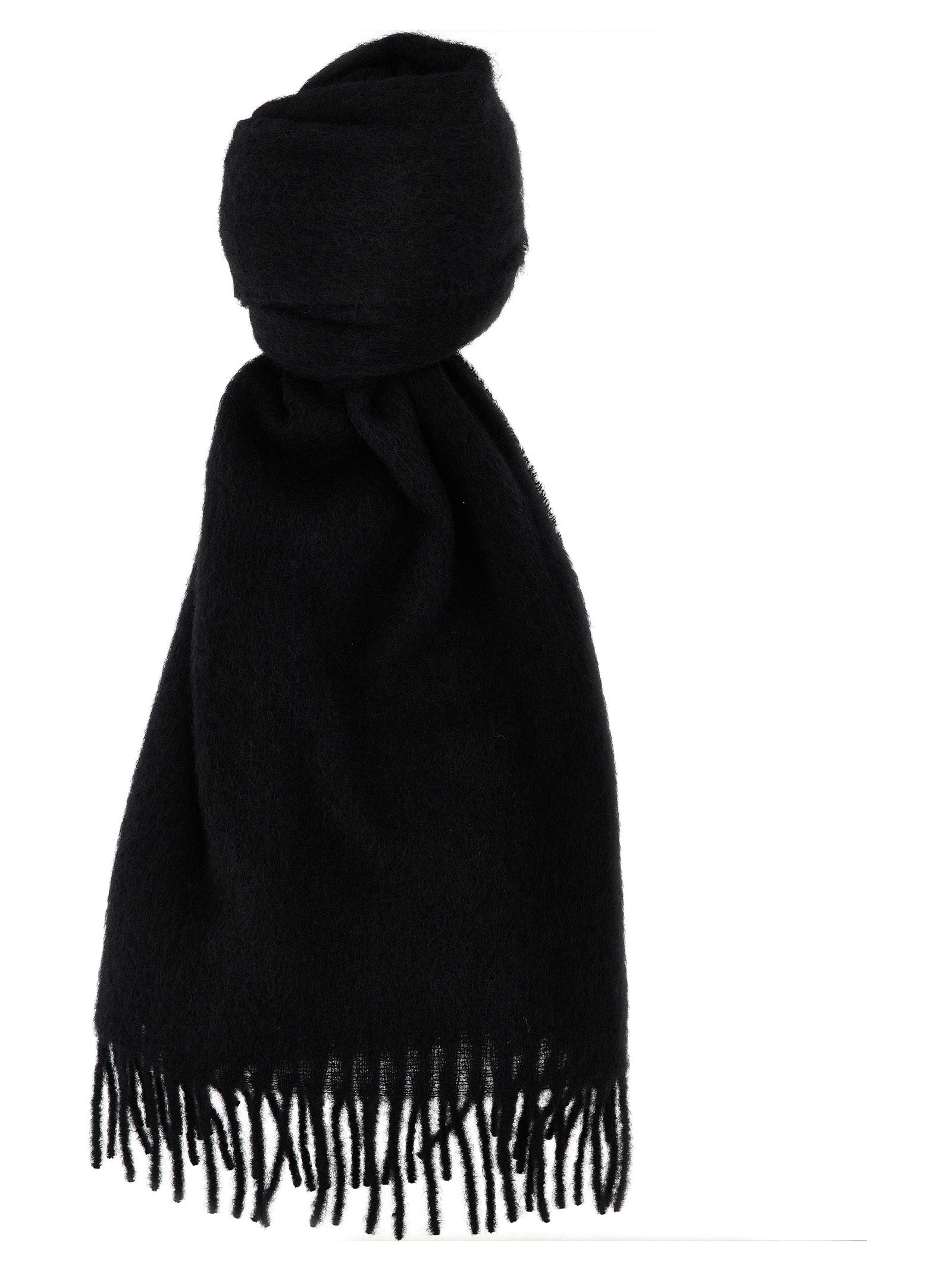 Saint Laurent 'Etoile Black' Scarf