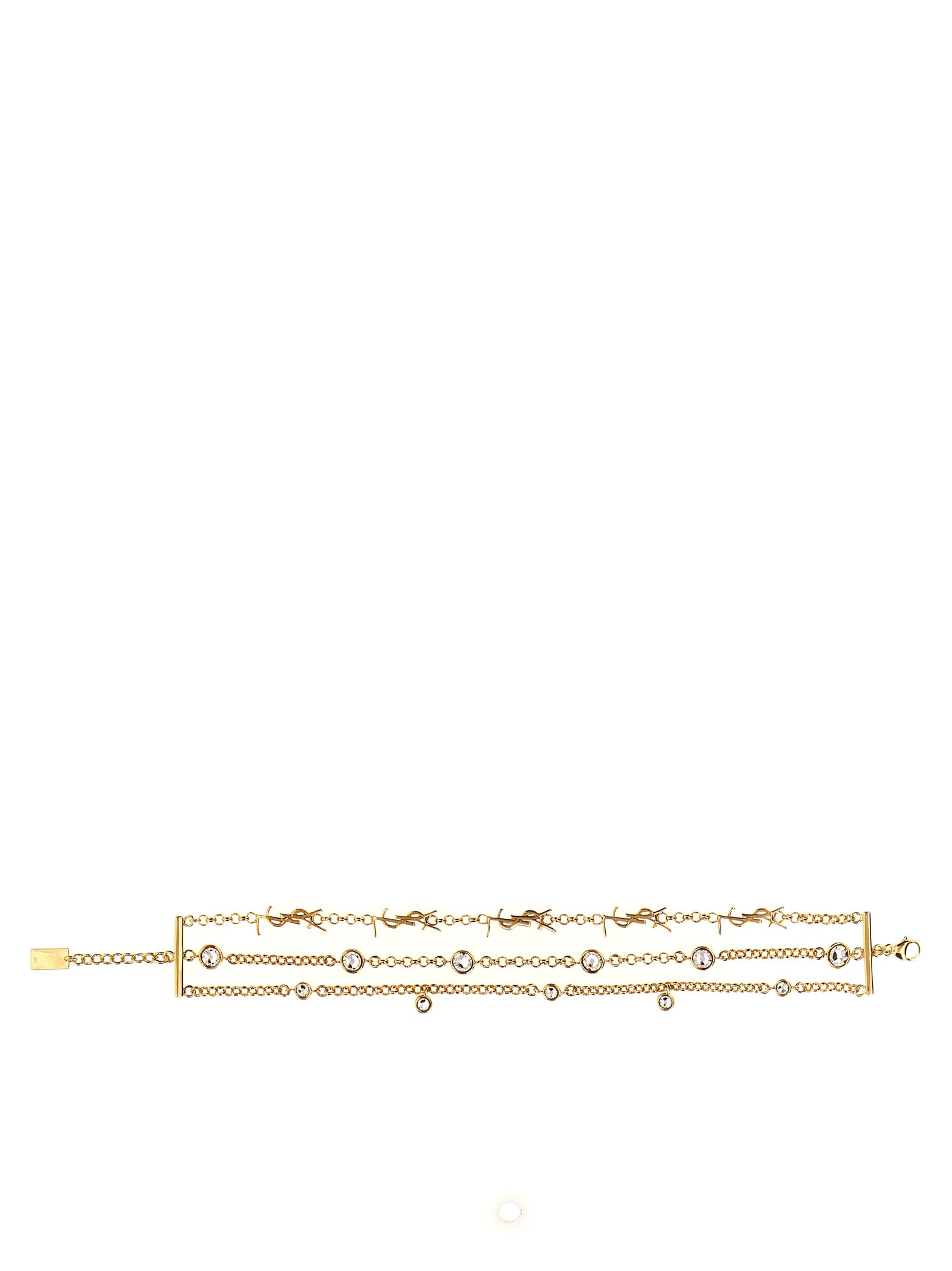 Saint Laurent 'Cassandre' Multirow Bracelet