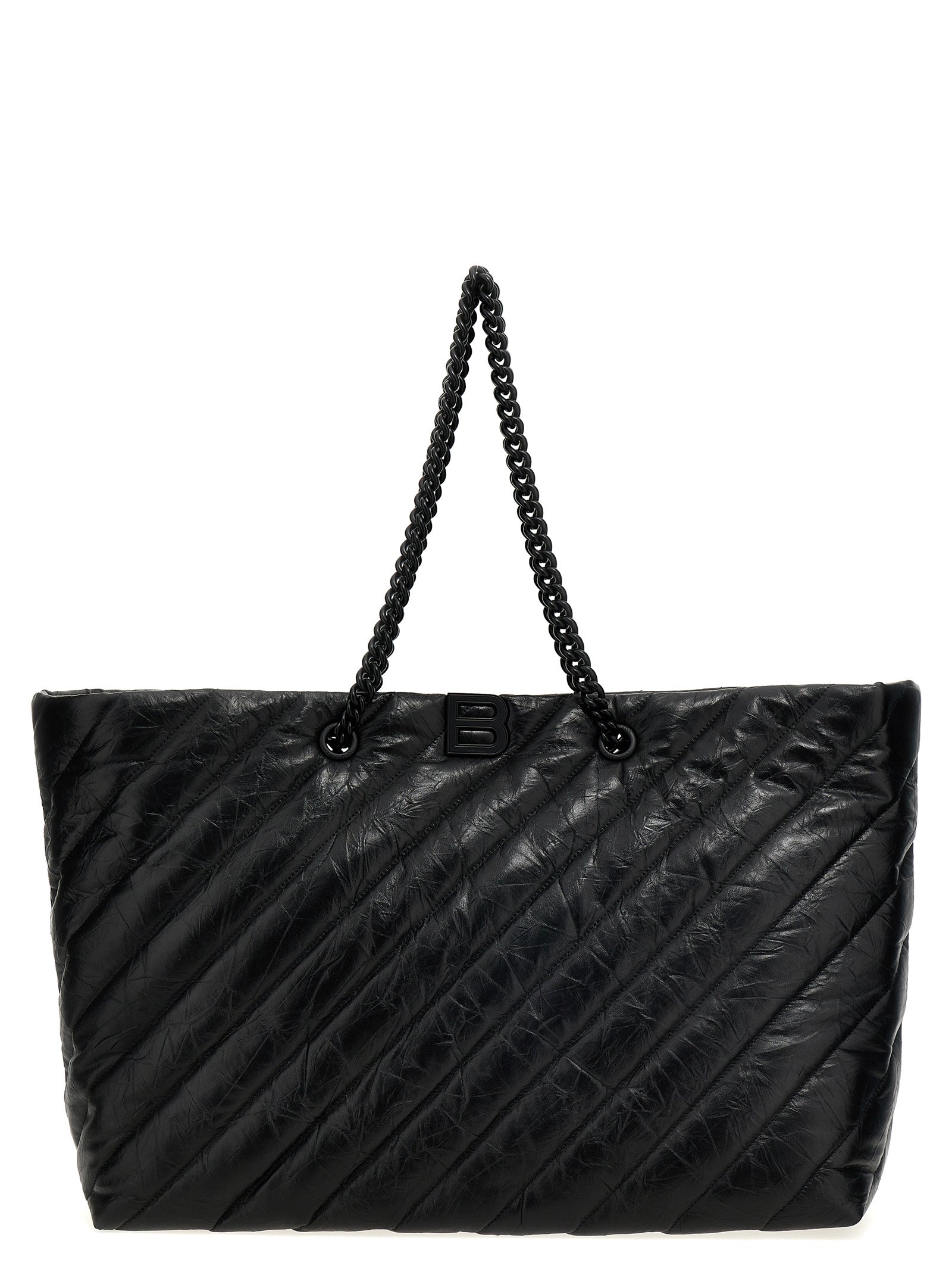 Balenciaga 'Carry All Crush' Large Shopping Bag