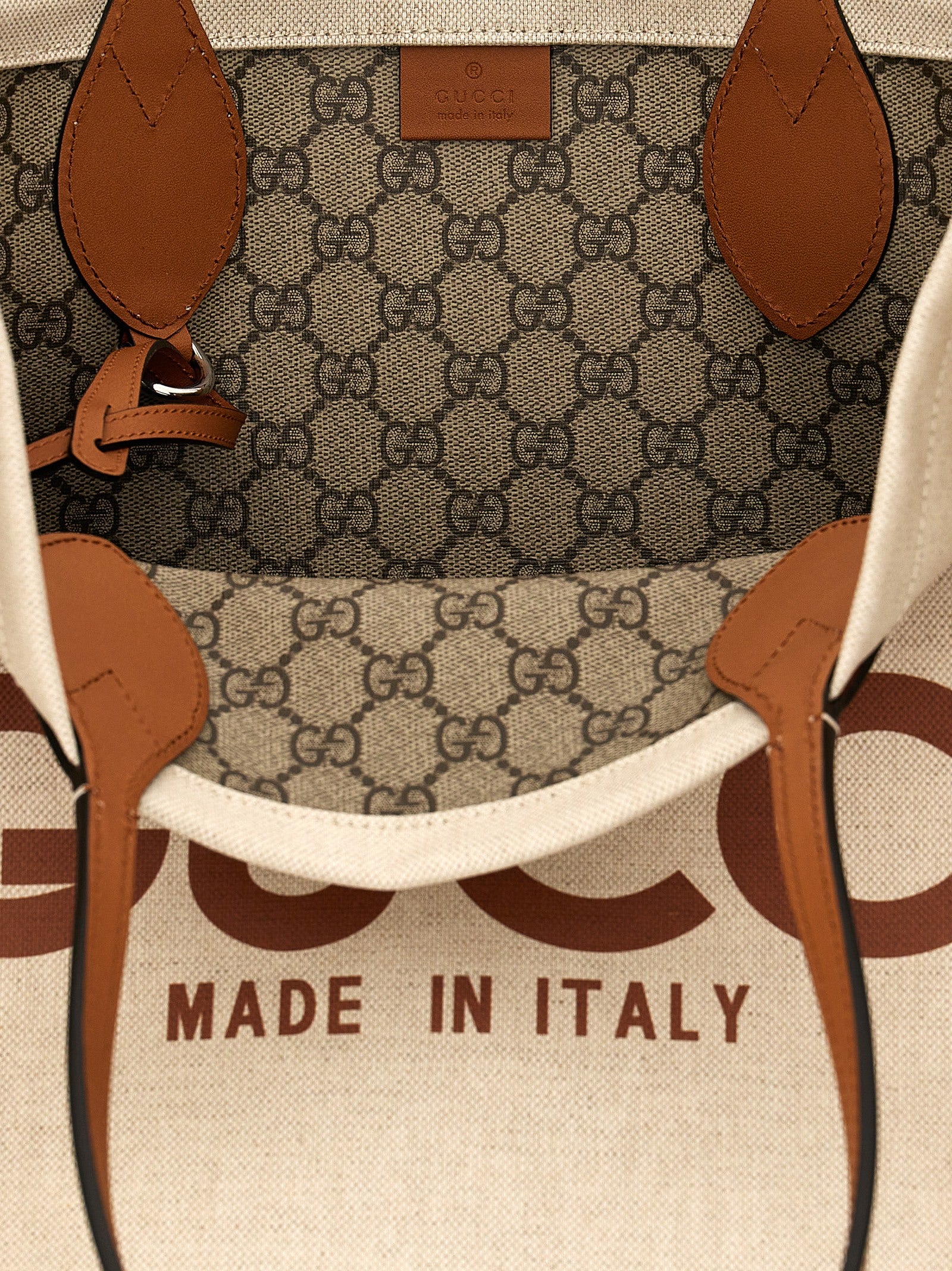 Gucci Logo Shopping Bag