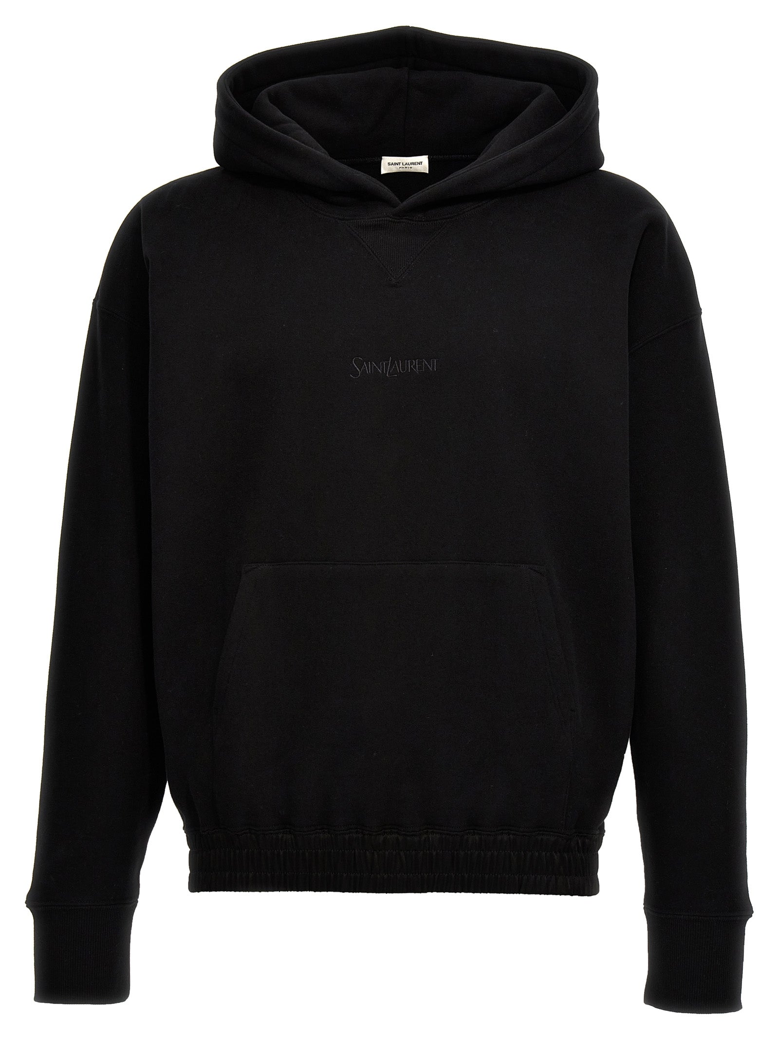 Saint Laurent Logo Embroidery Hoodie