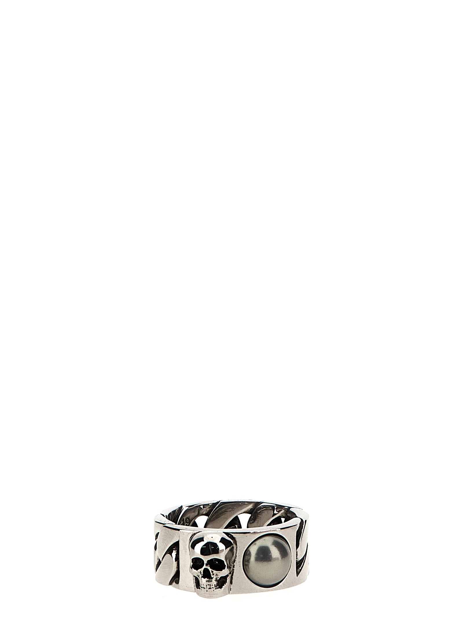 Alexander Mcqueen 'Perla Skull' Ring